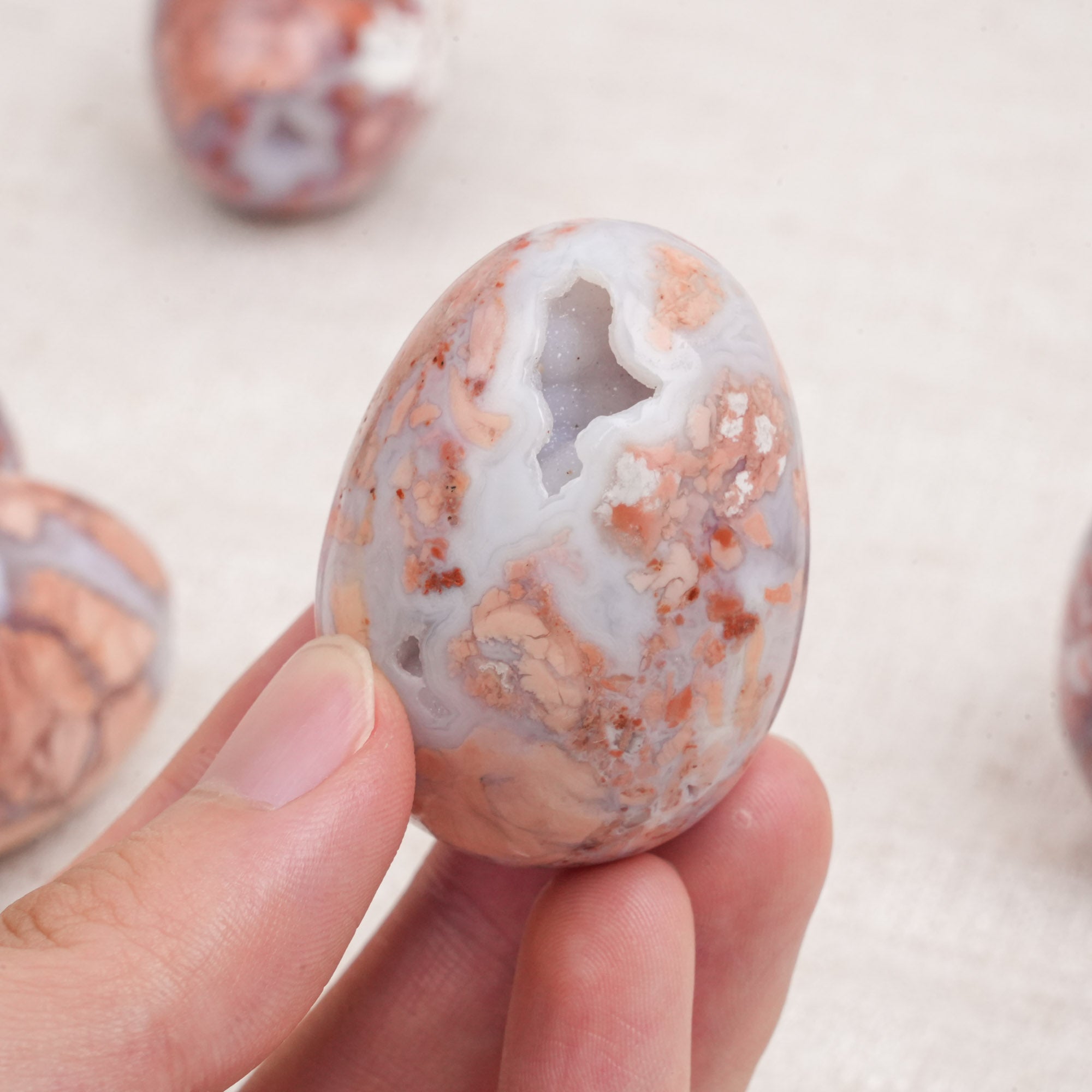 Petal Agate Egg