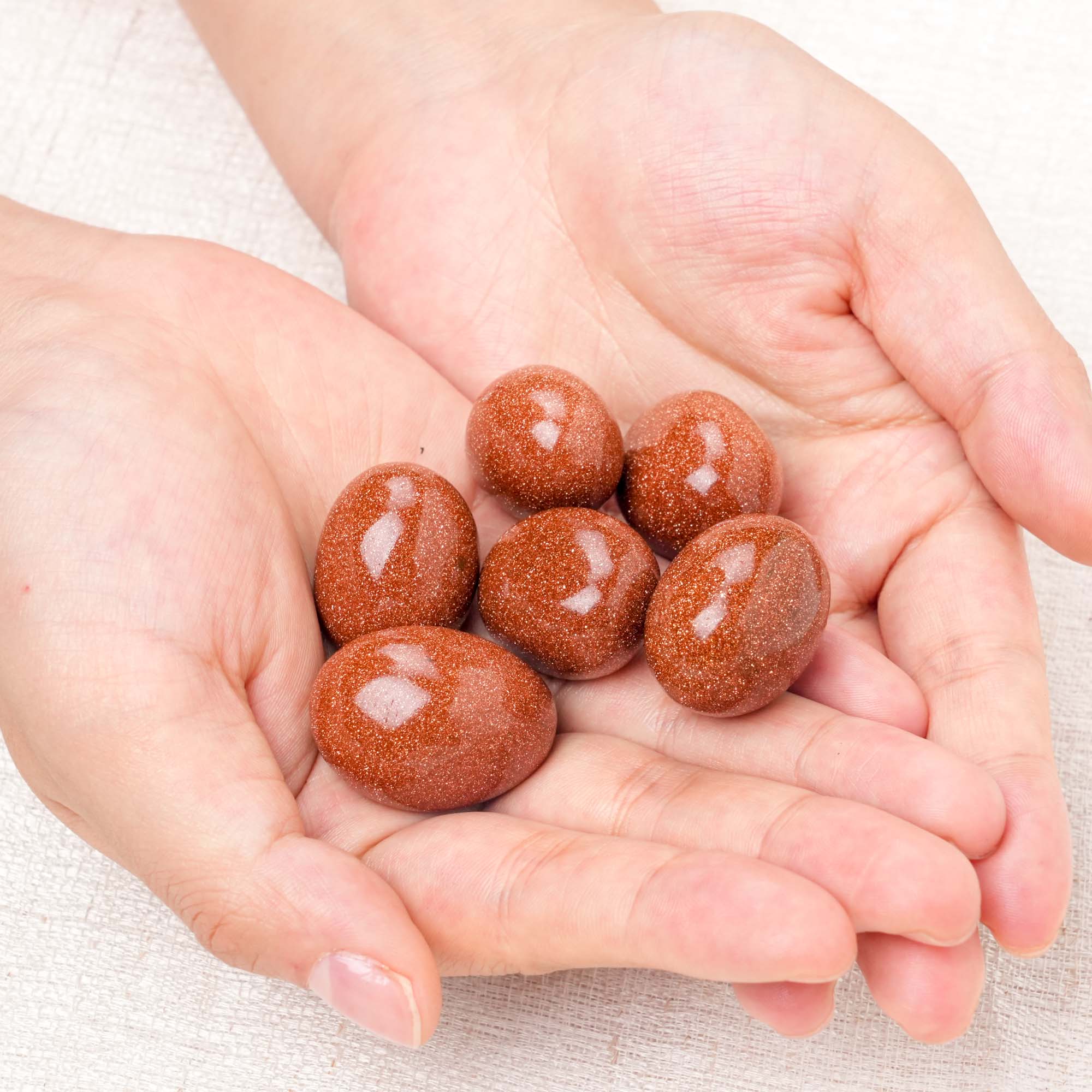 Gold Sand Tumbled Stone