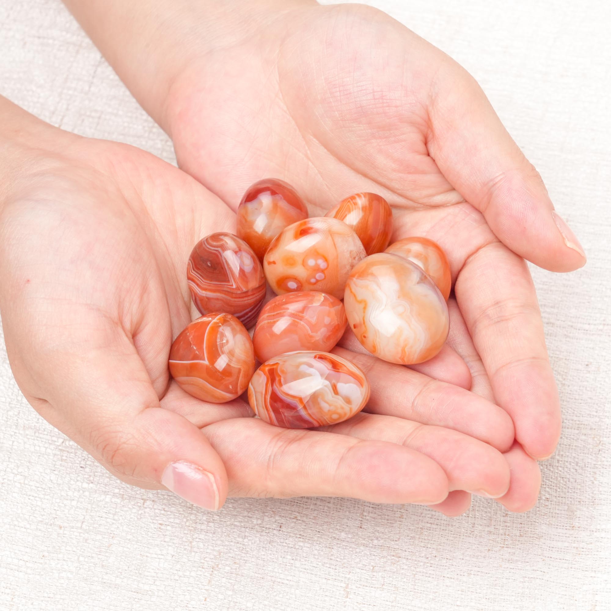 Red Sardonyx Tumbled Stone