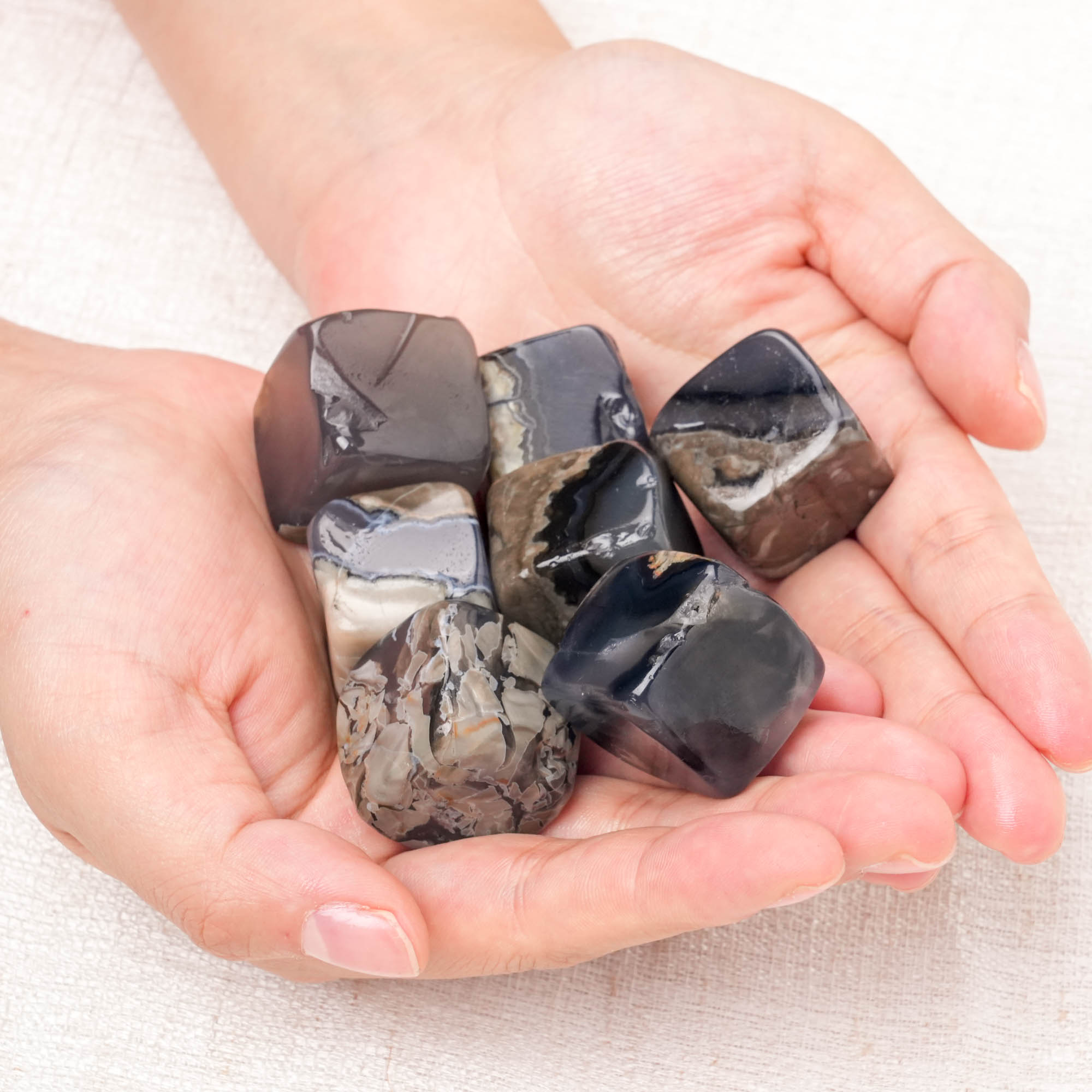 Volcano Agate Tumbled Stone