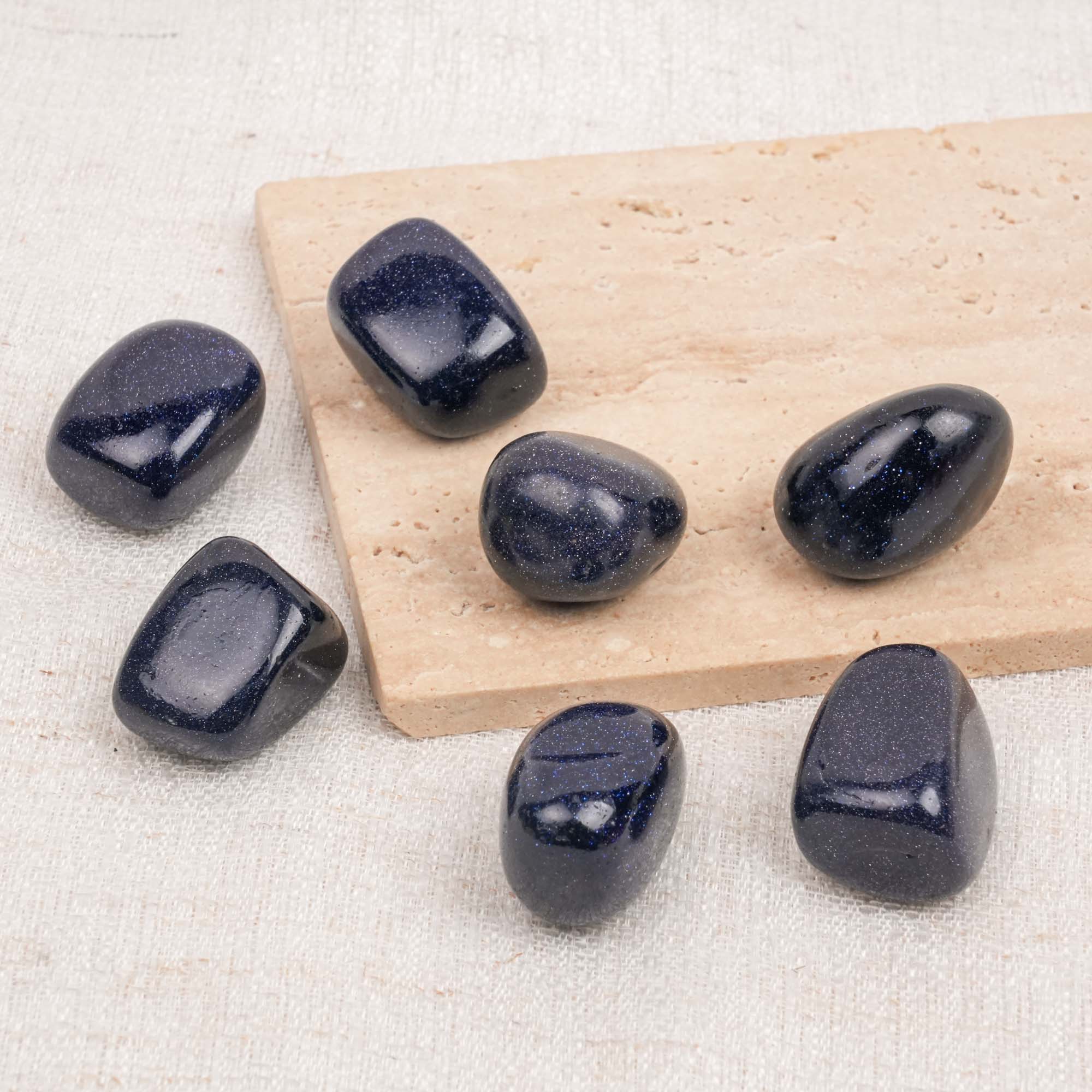 Blue Sand Tumbled Stone