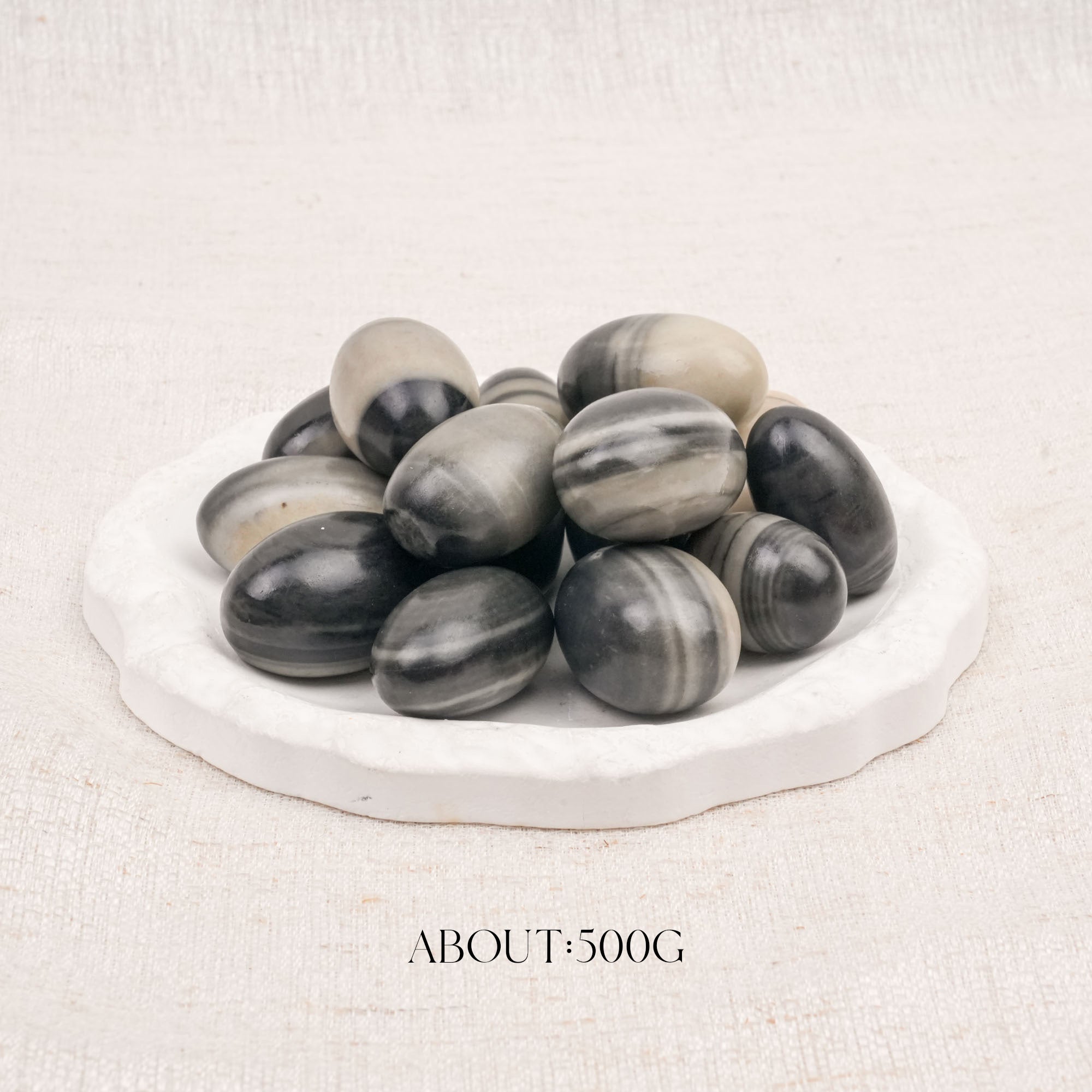 Taiji Jade Tumbled Stone