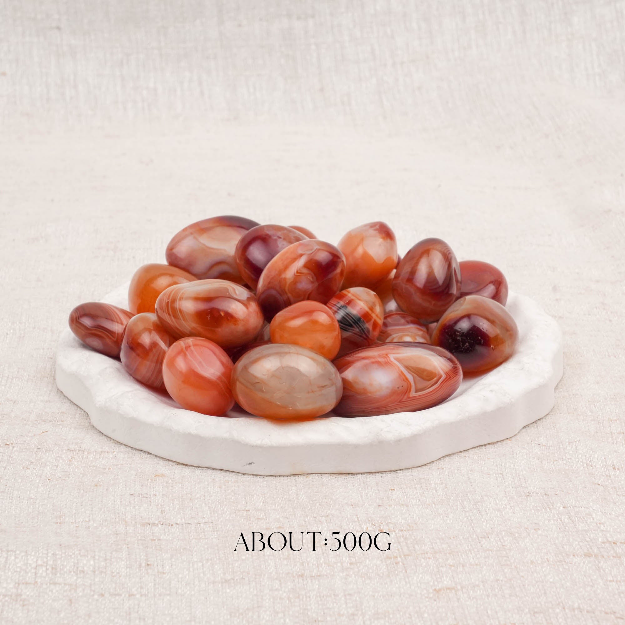 Red Sardonyx Tumbled Stone