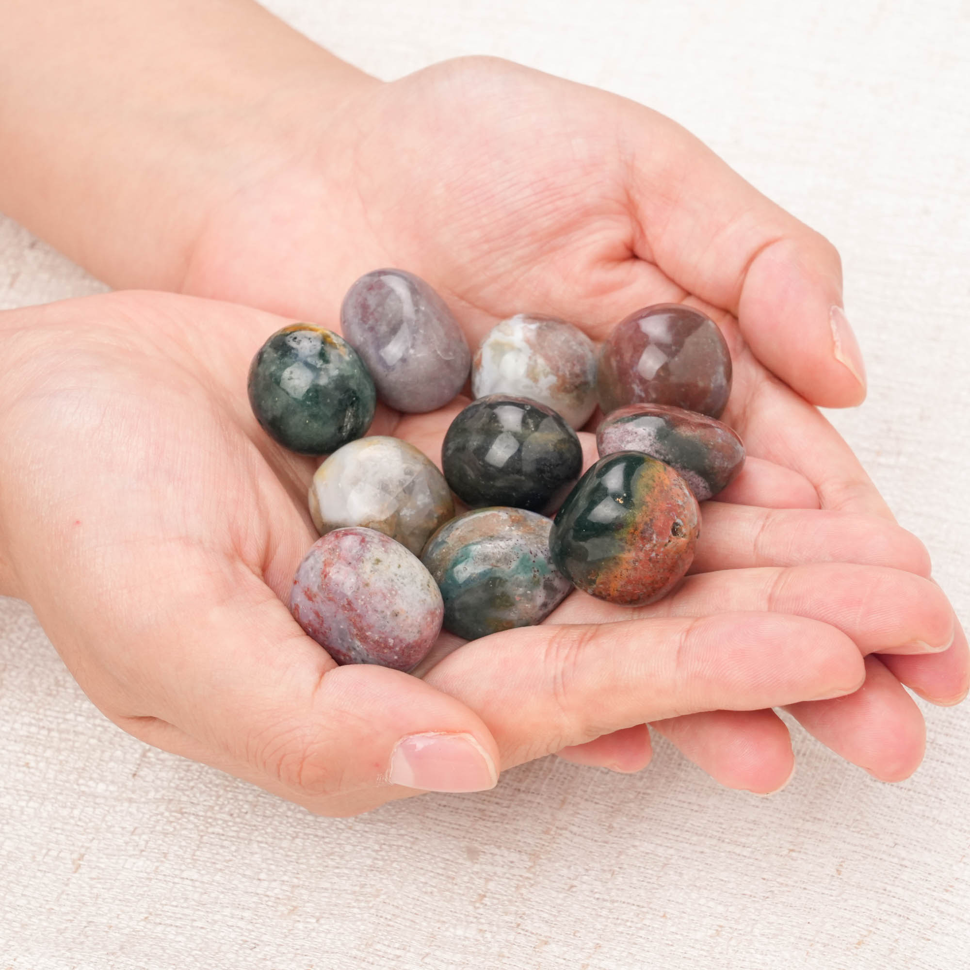 Ocean Jasper Tumbled Stone