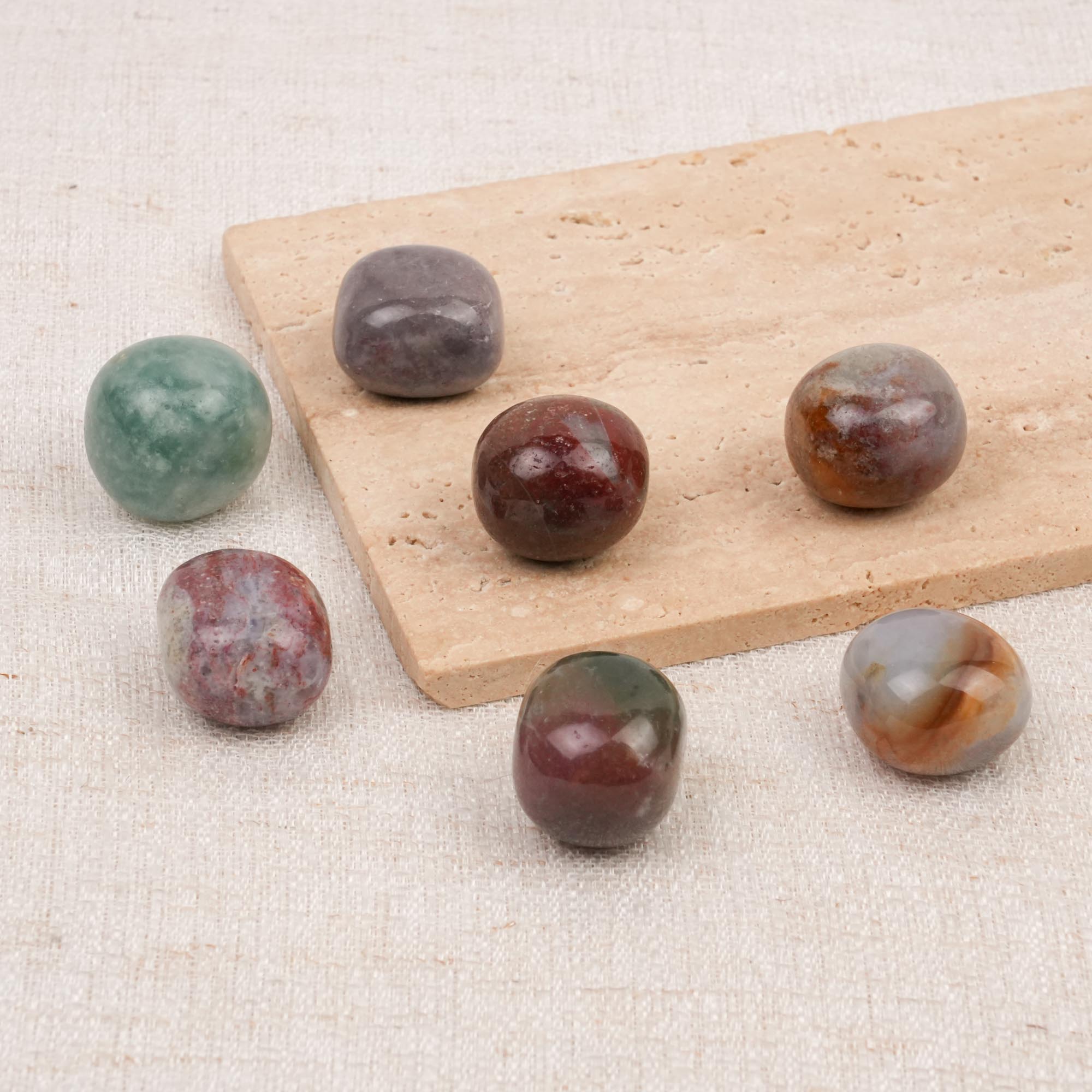 Ocean Jasper Tumbled Stone