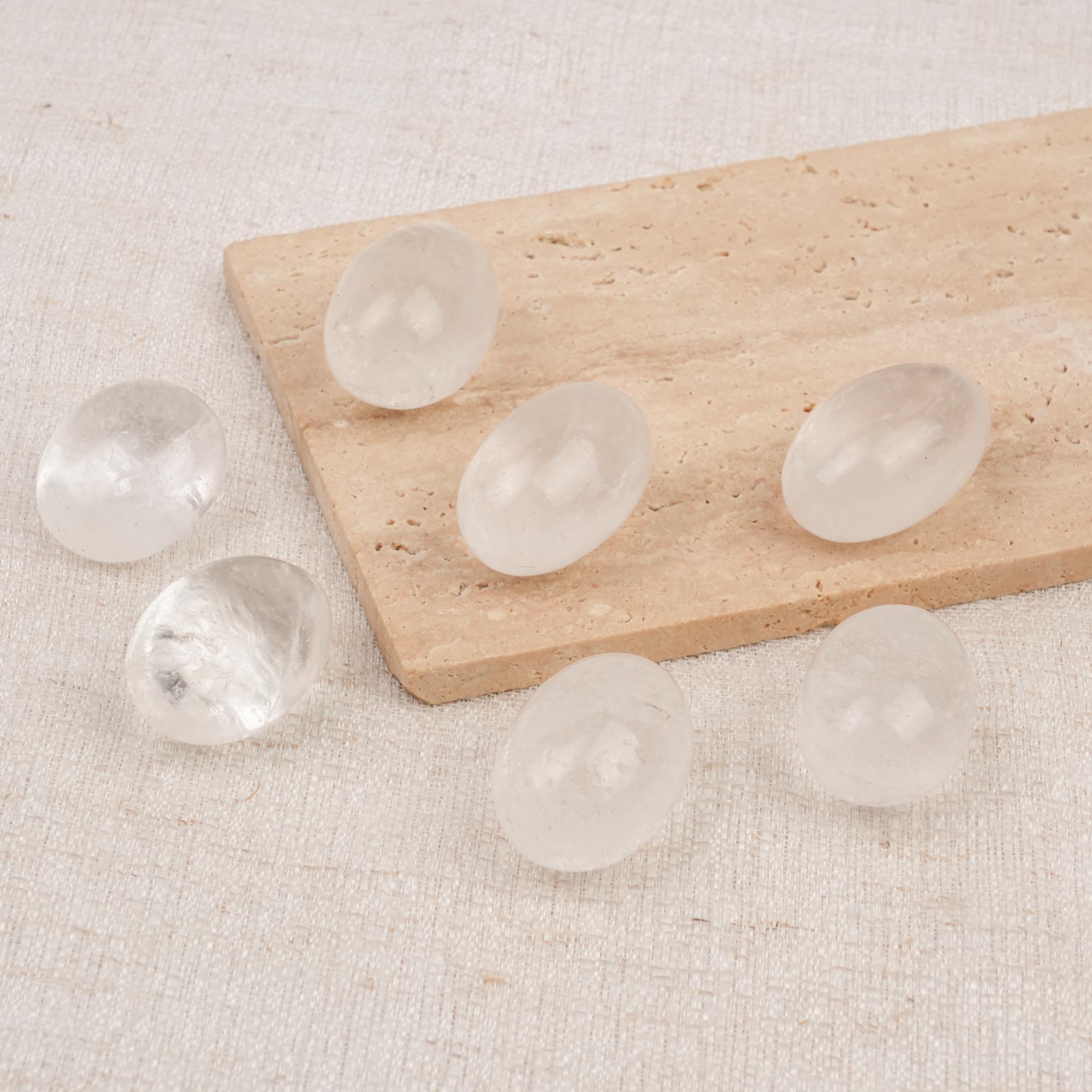 Clear Quartz Tumbled Stone