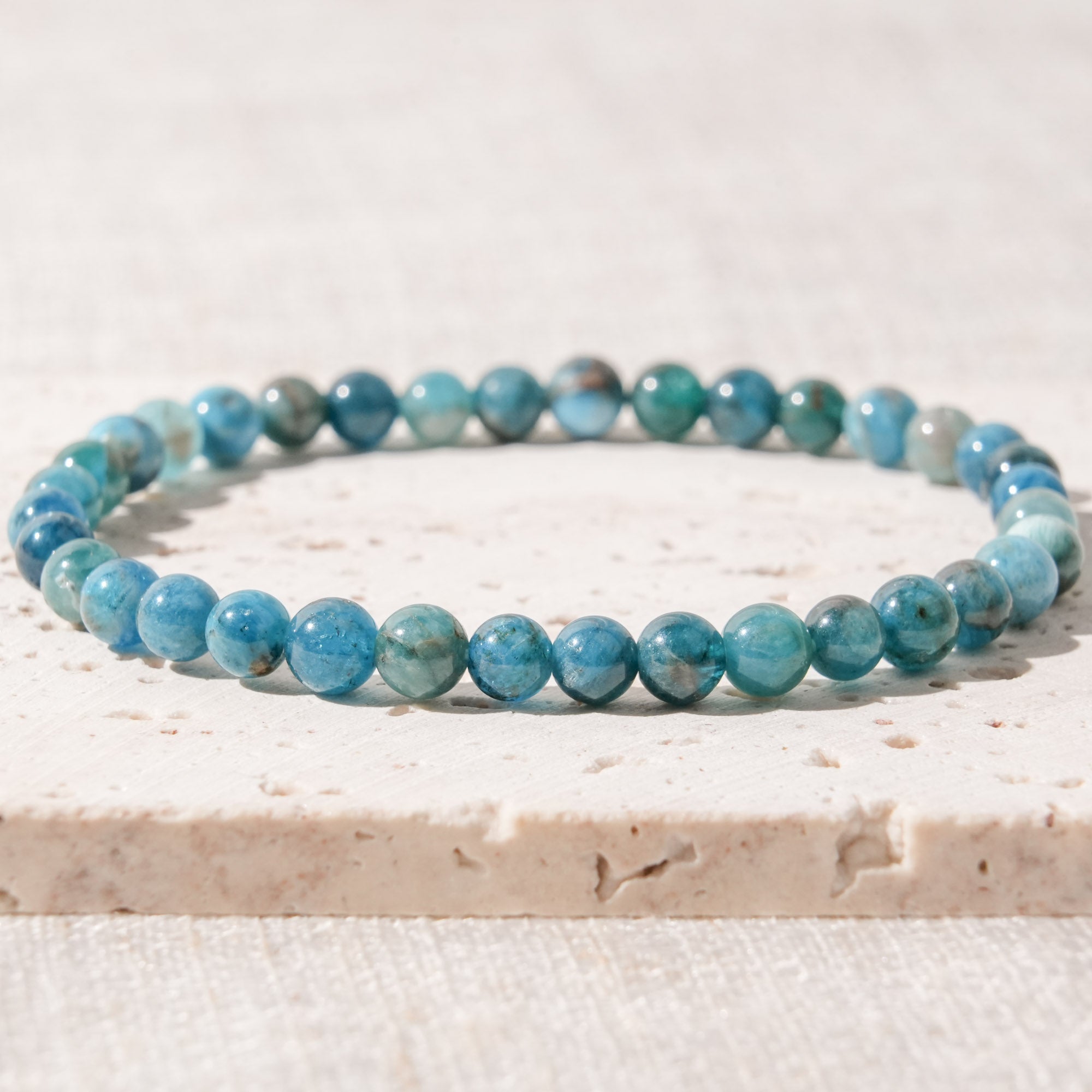 Blue Apatite Bracelet