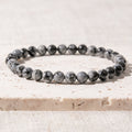 Snowflake Obsidian Bracelet