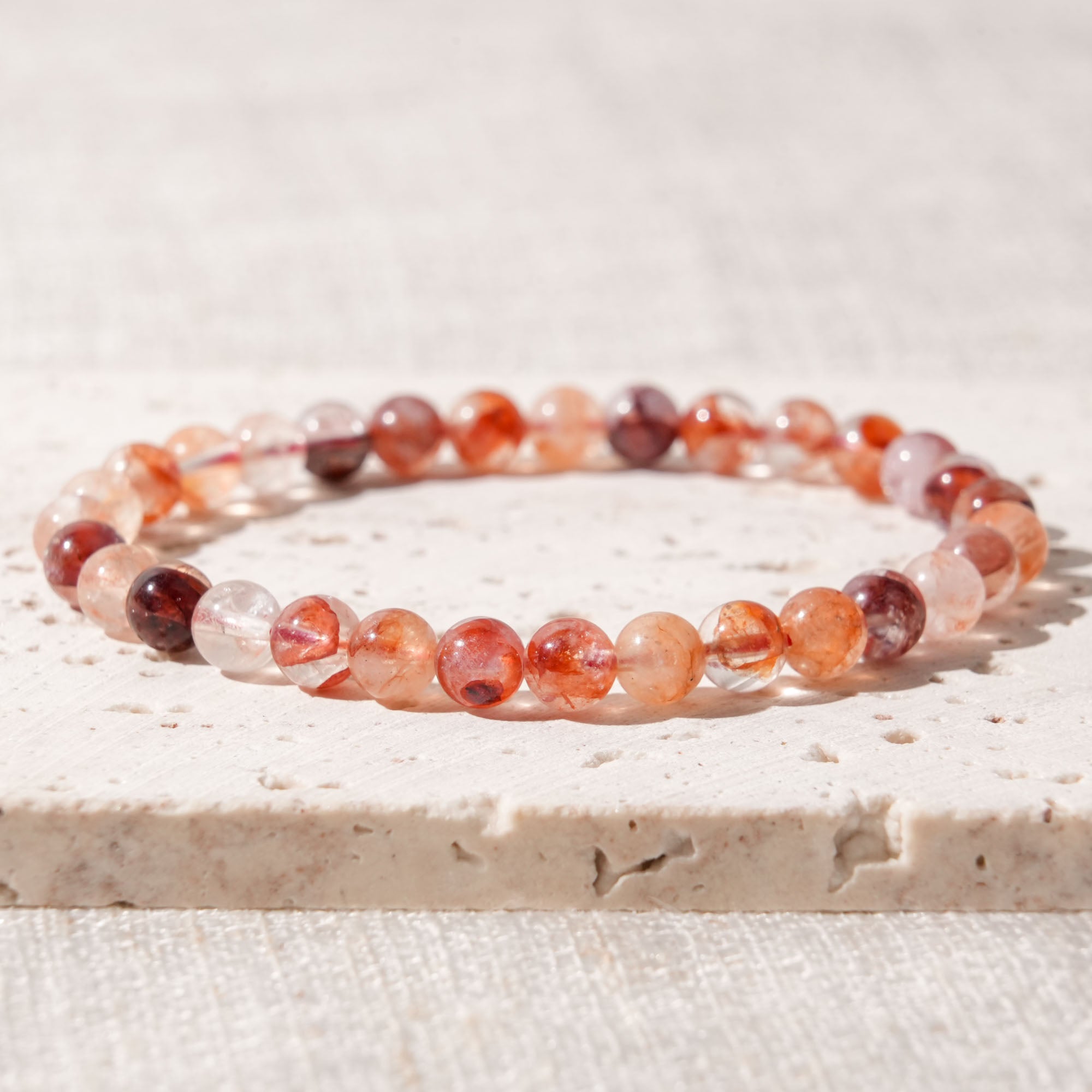 Red Fire Quartz Bracelet