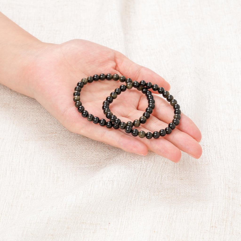 Golden Obsidian Bracelet