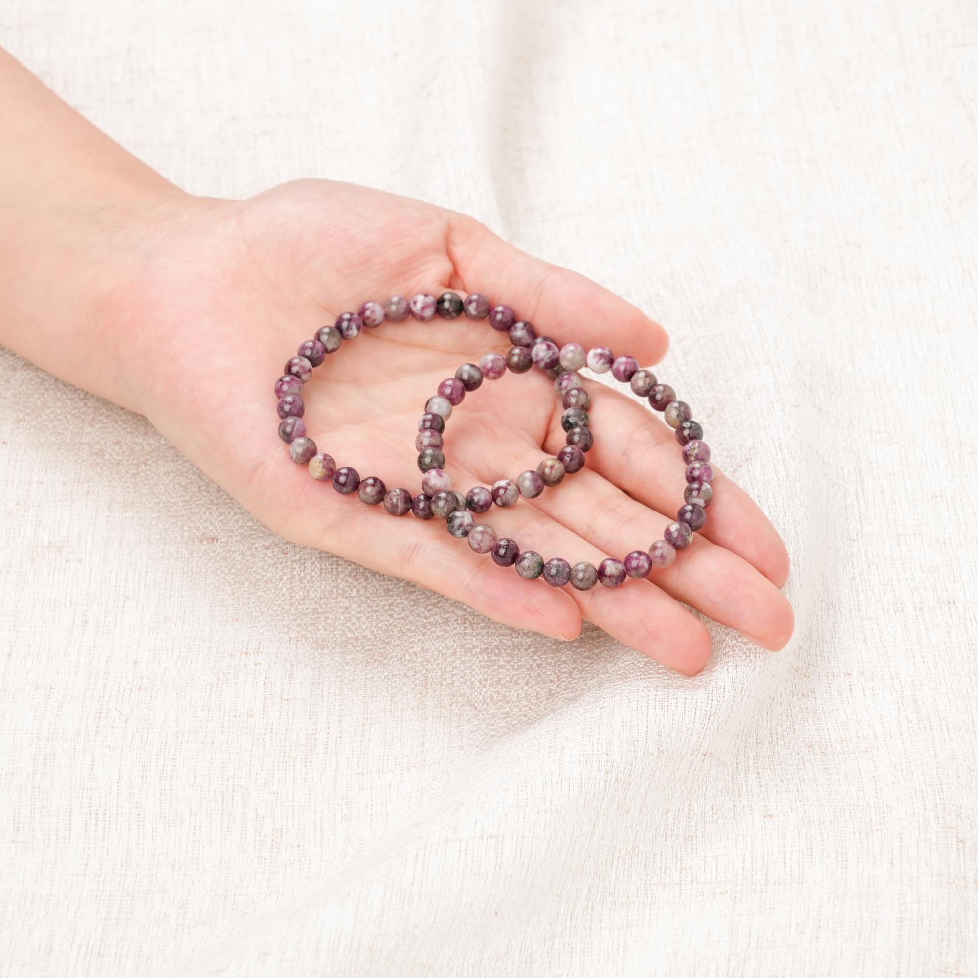 Plum Blossom Tourmaline Bracelet