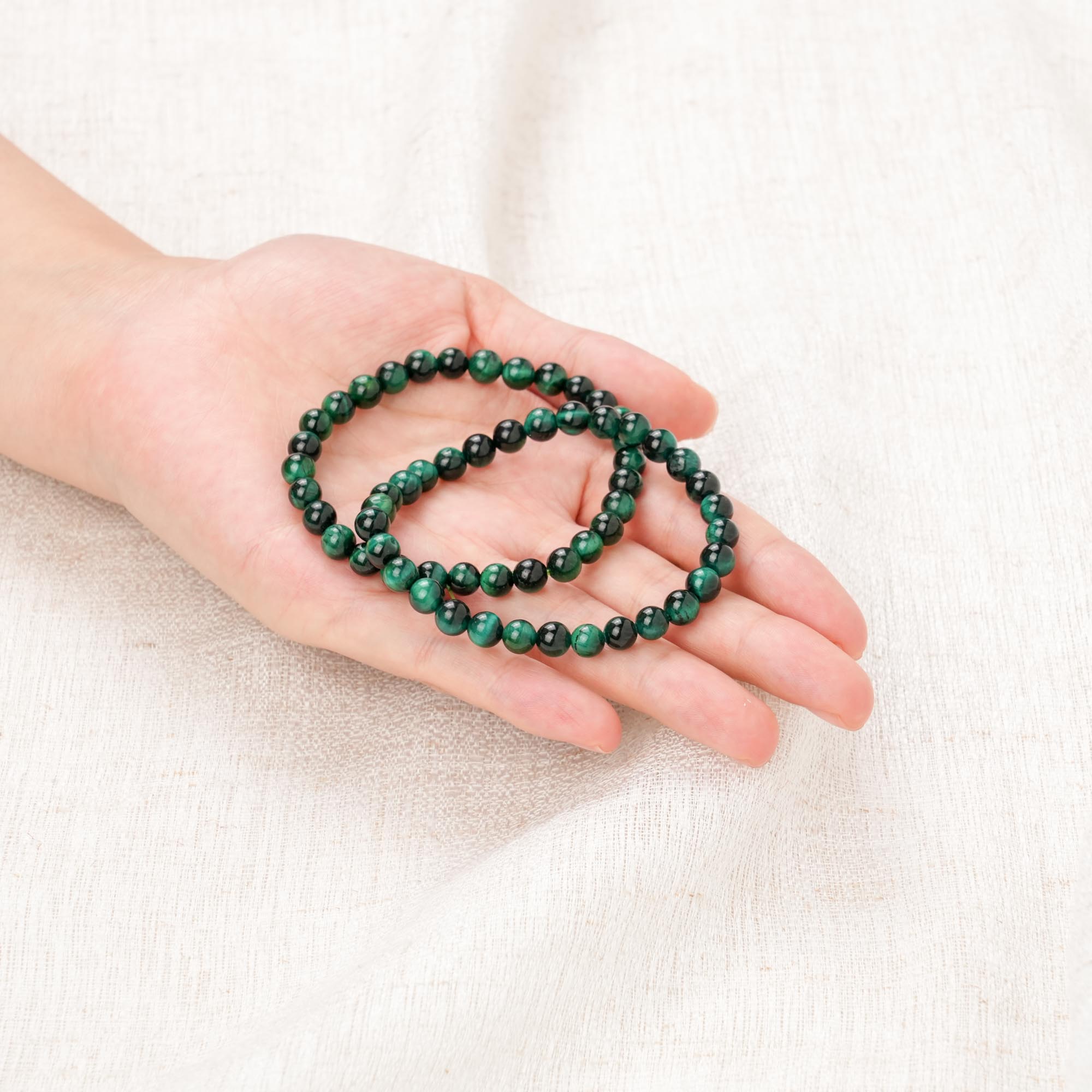 Green Tiger Eye Stone Bracelet