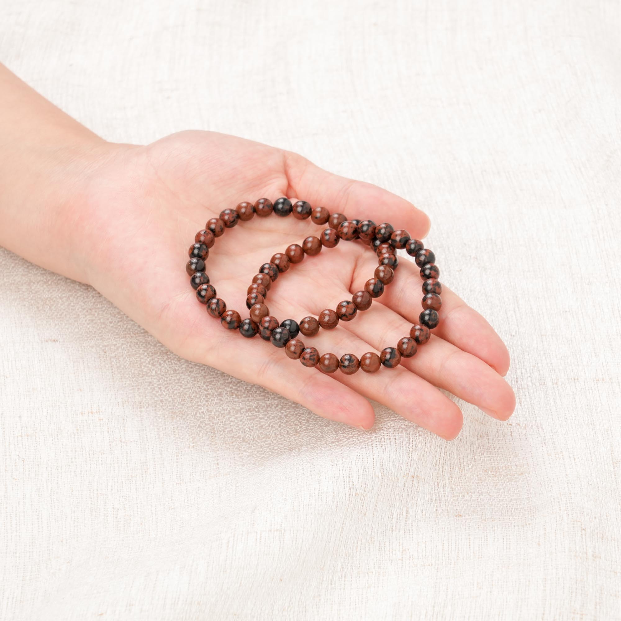 Mahogany/Red Obsidian Bracelet