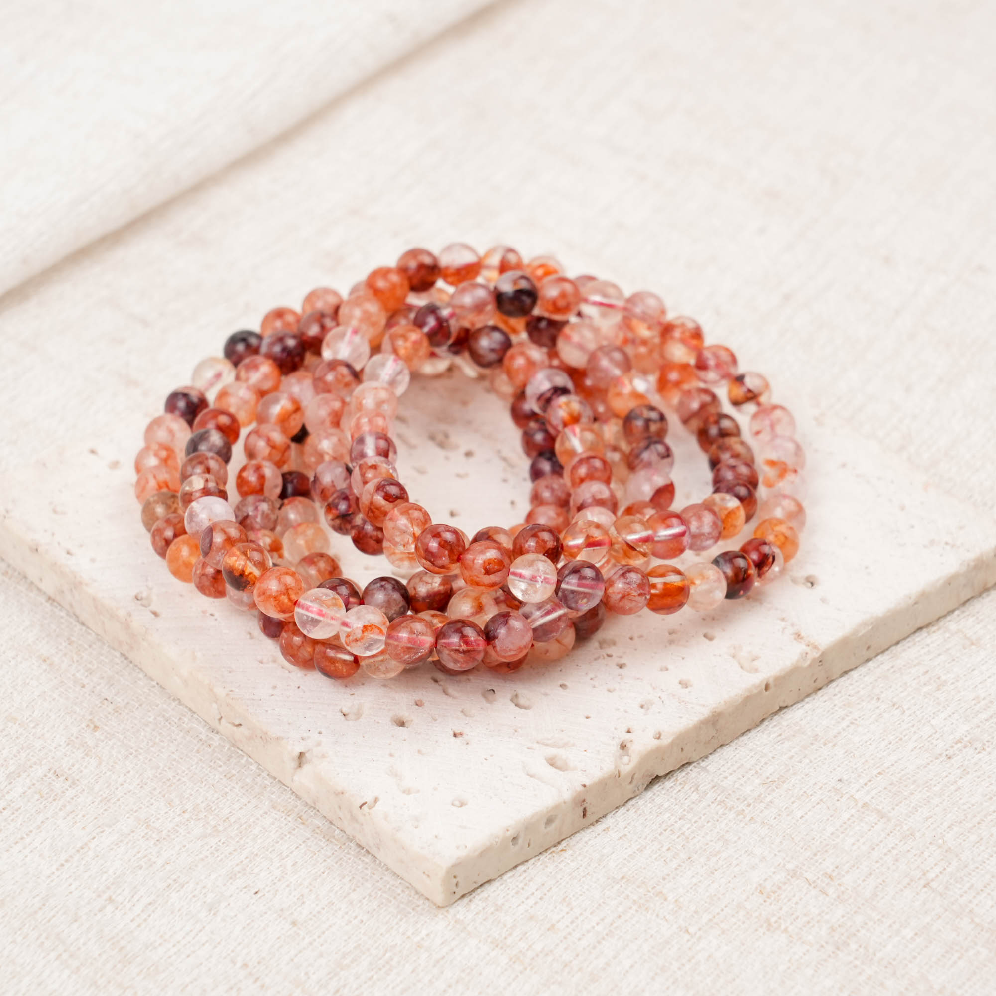 Red Fire Quartz Bracelet