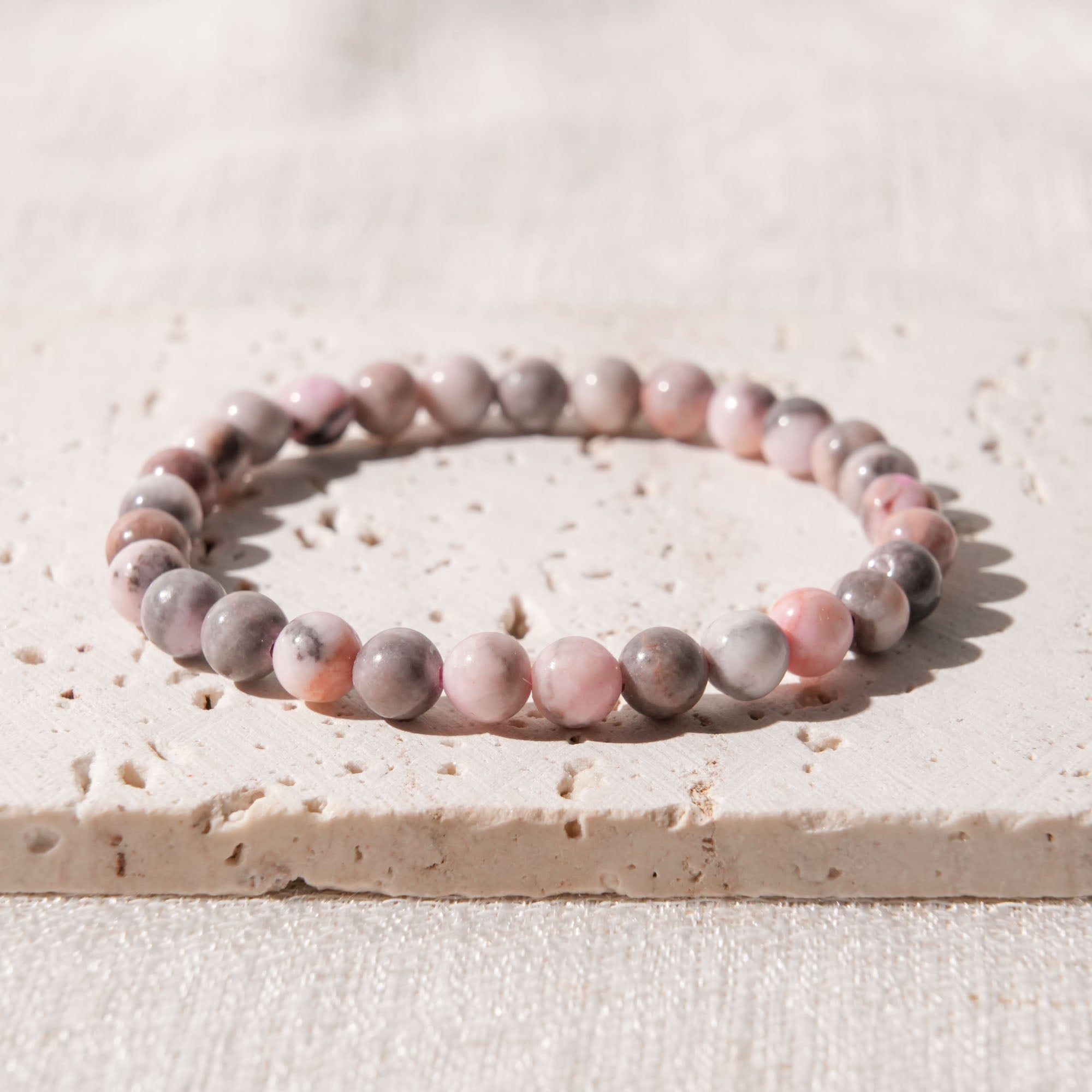 Pink Zebra Jasper Bracelet