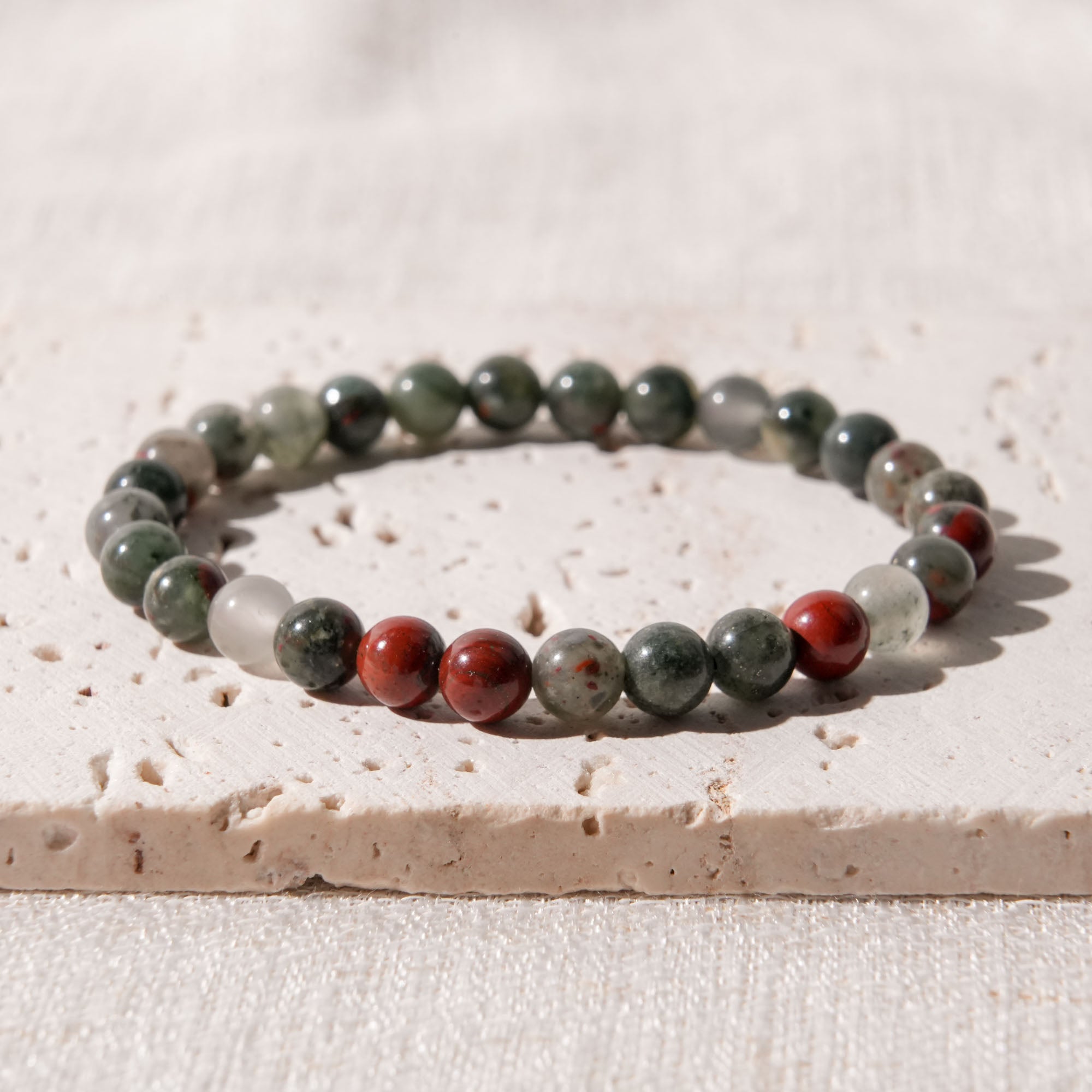 Blood Stone Bracelet
