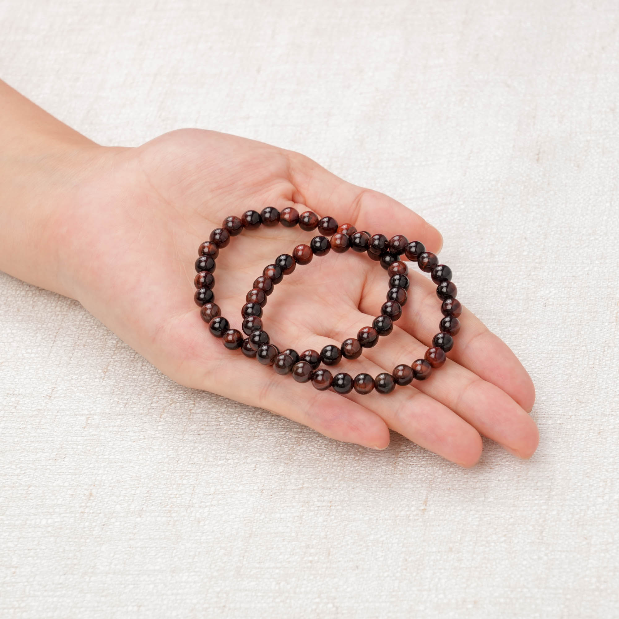 Red Tiger Eye Stone Bracelet