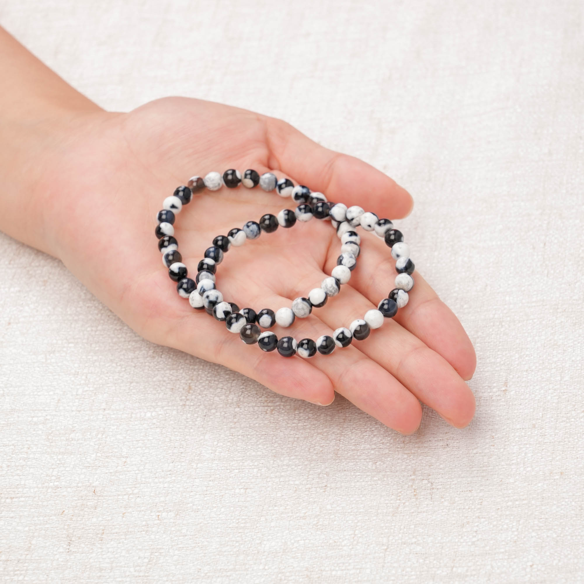 Orca Agate Bracelet
