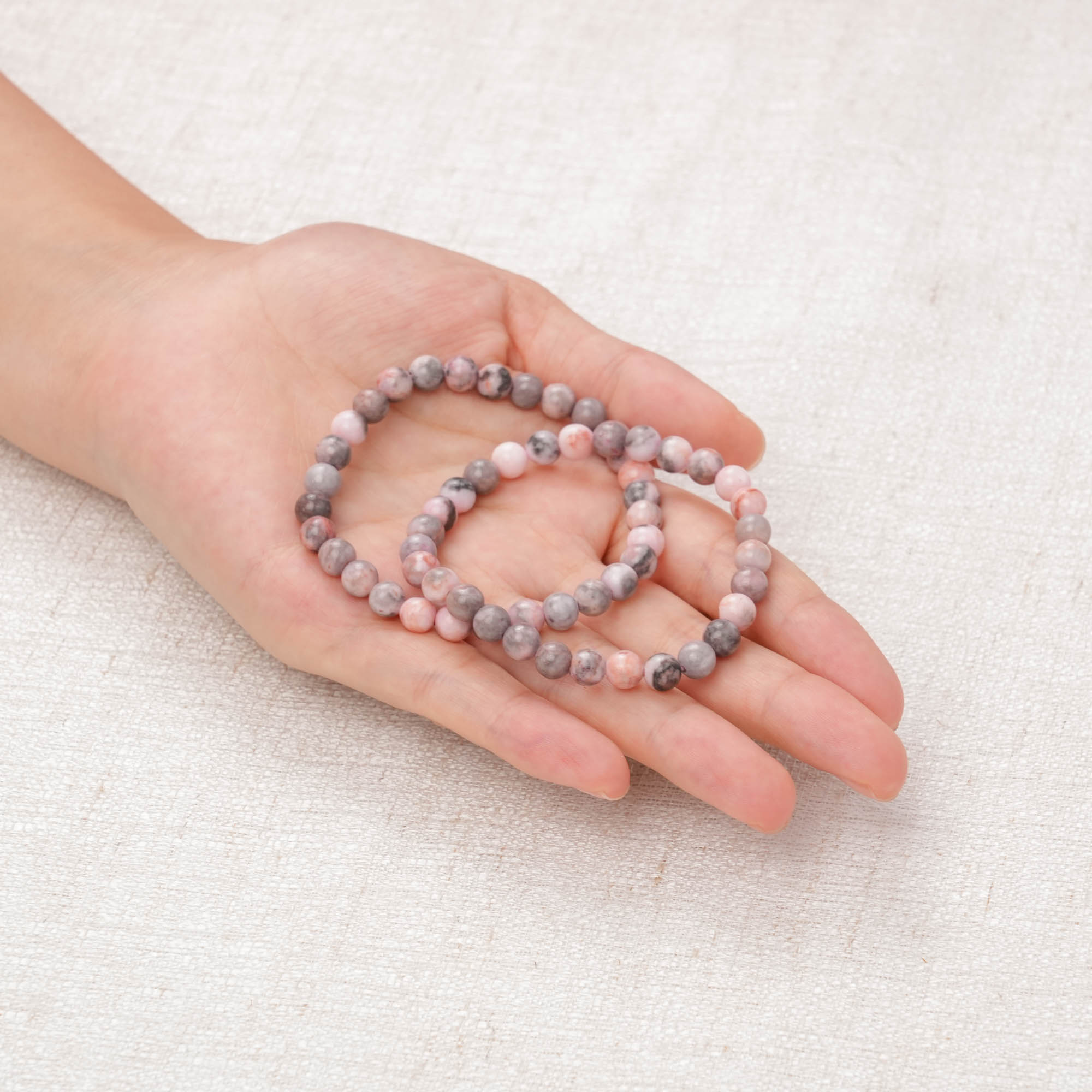 Pink Zebra Jasper Bracelet