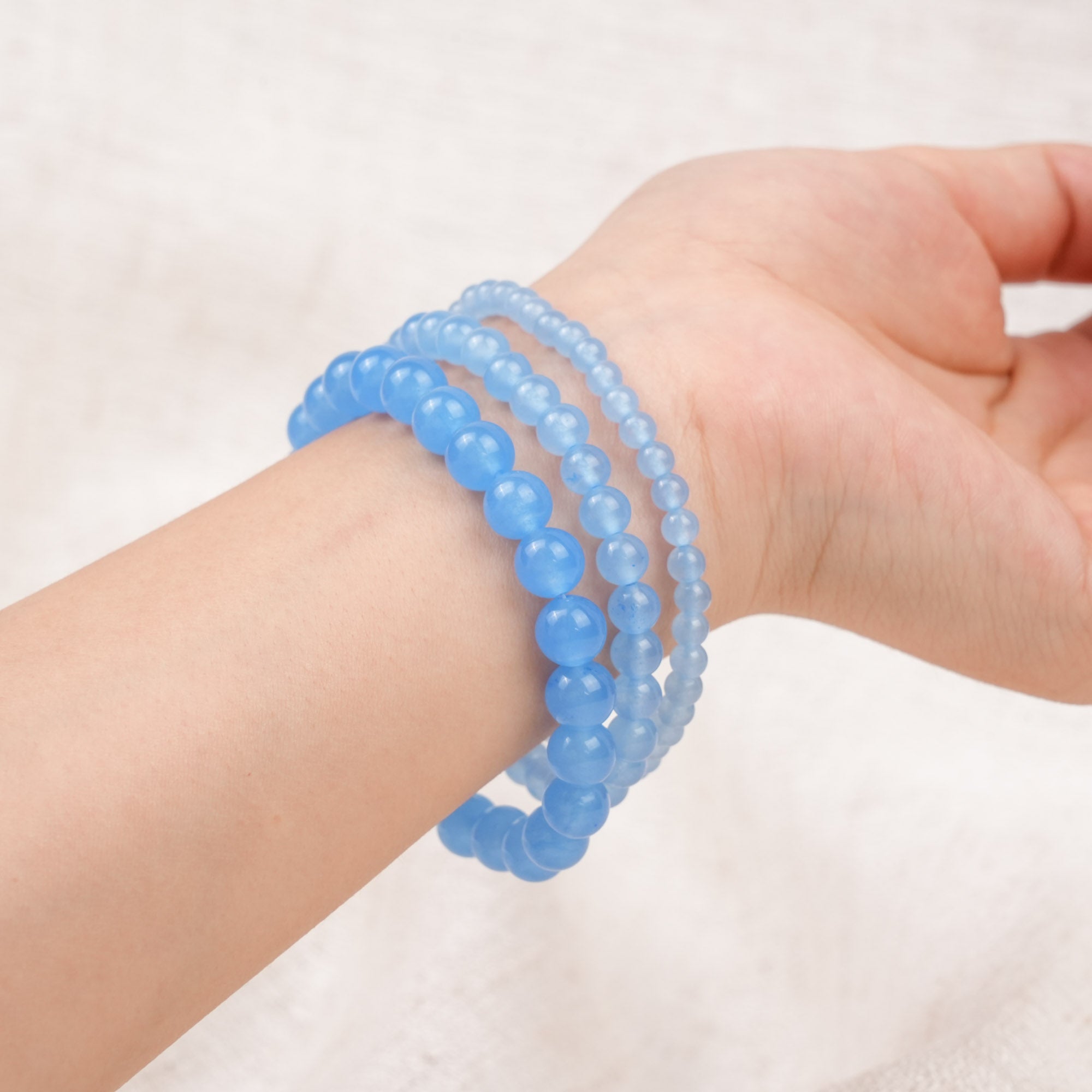 Blue Chalcedony Bracelet