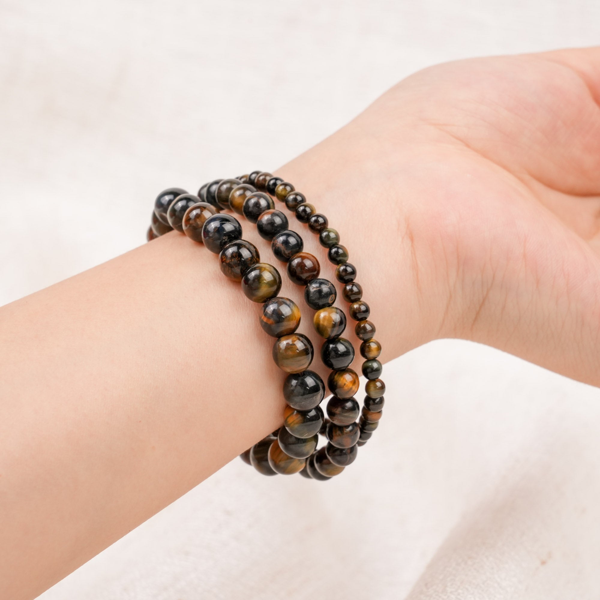 Blue Tiger Eye Stone Bracelet