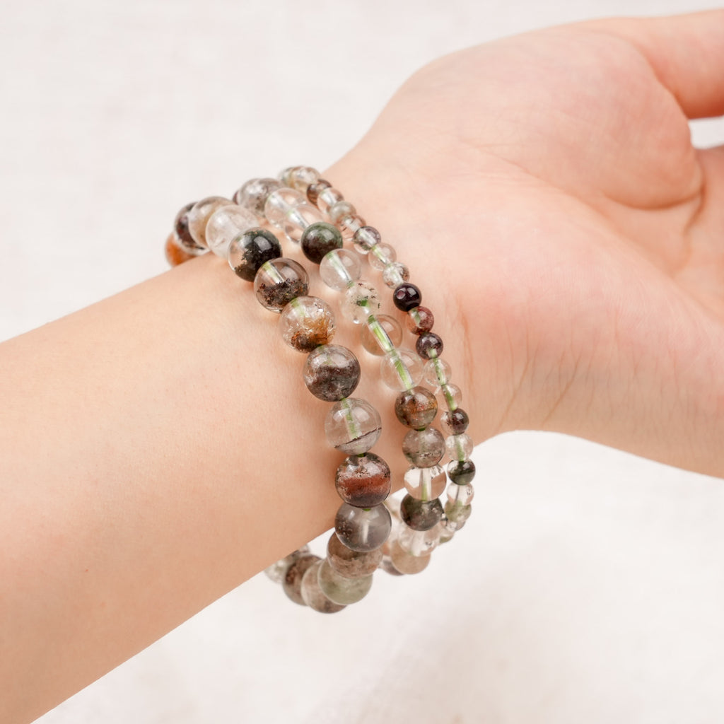 Green Phantom Quartz Bracelet