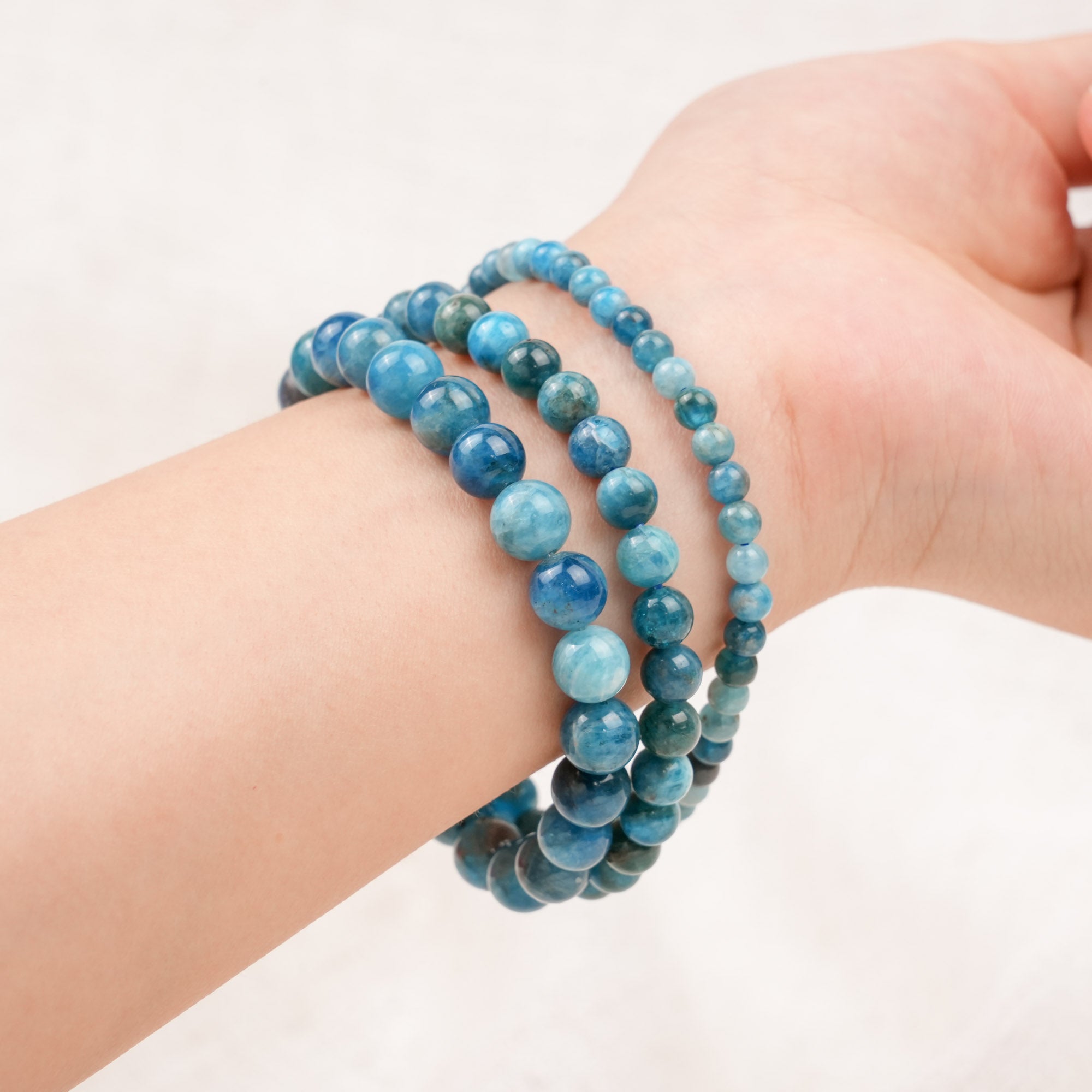 Blue Apatite Bracelet