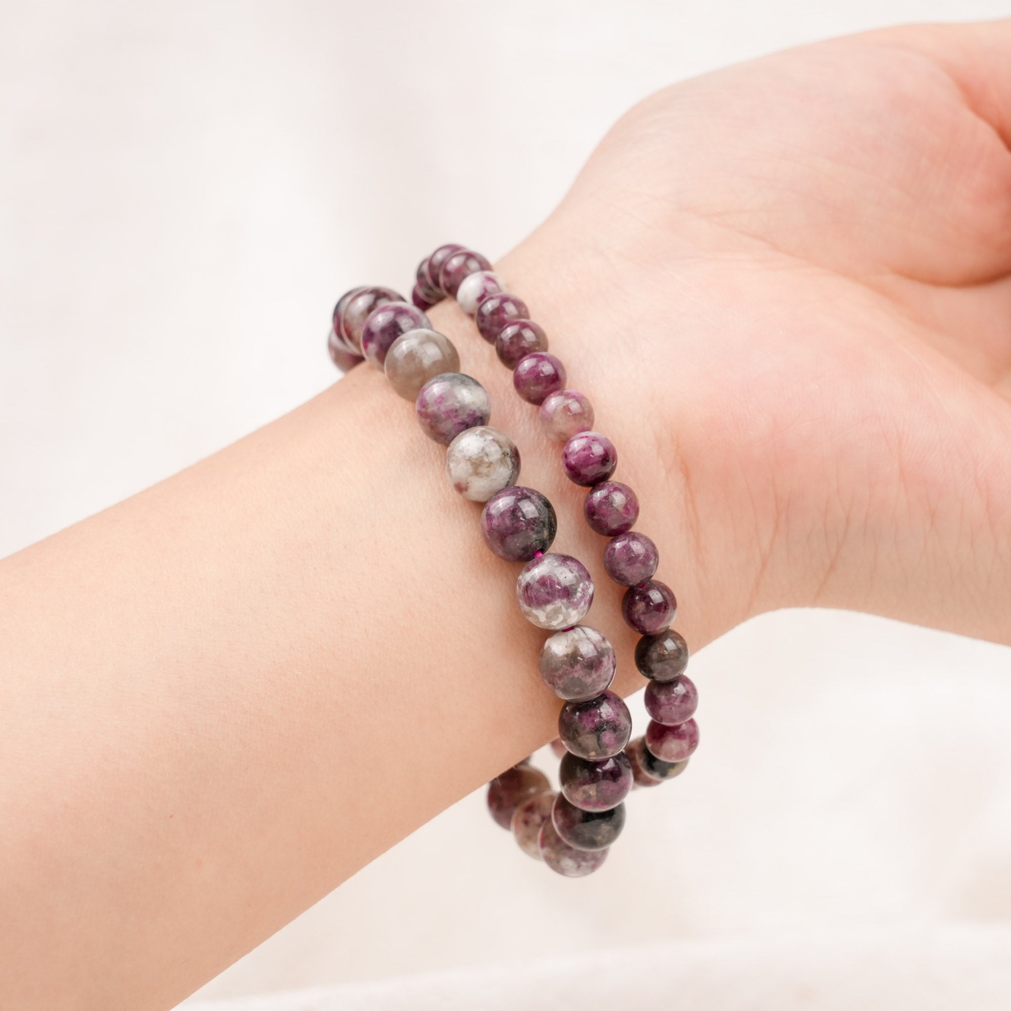 Plum Blossom Tourmaline Bracelet