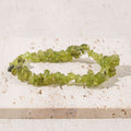 Peridot Chip Bracelet
