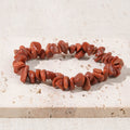 Gold Sand Stone Chip Bracelet