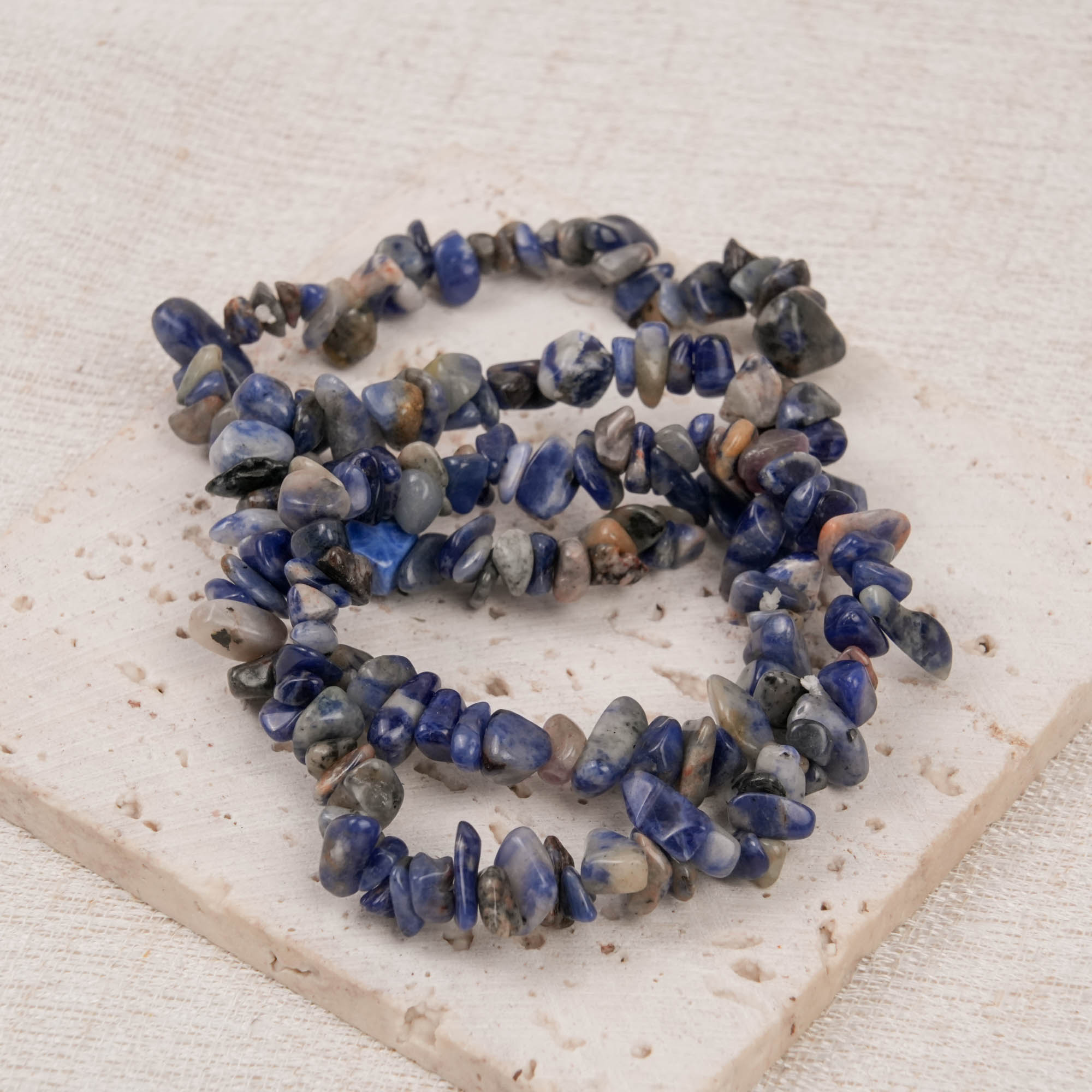 Sodalite Chip Bracelet