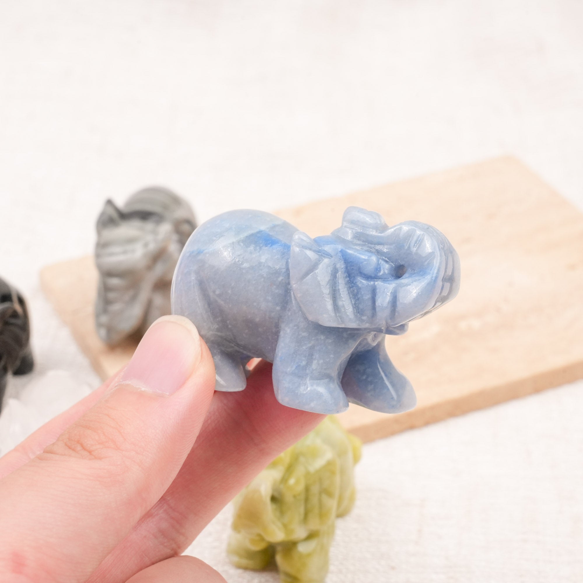 Mini Crystal Elephant