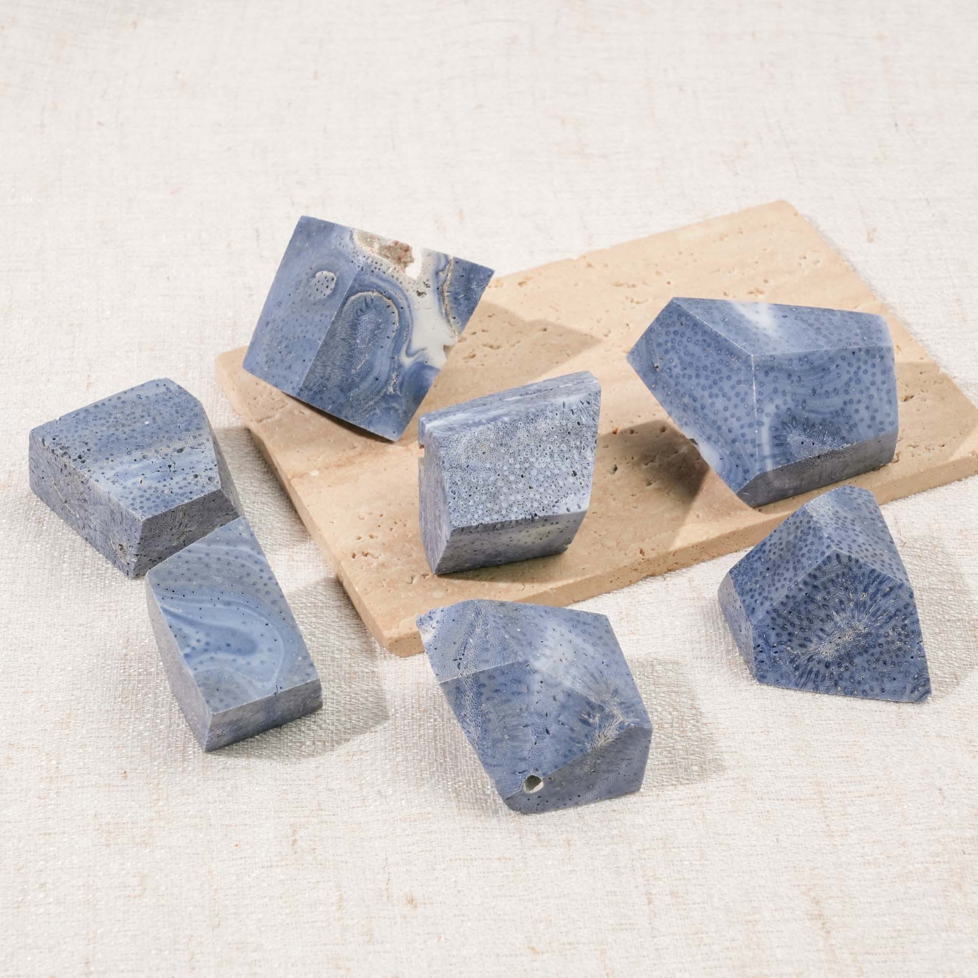 Blue Coral Jade Freeform