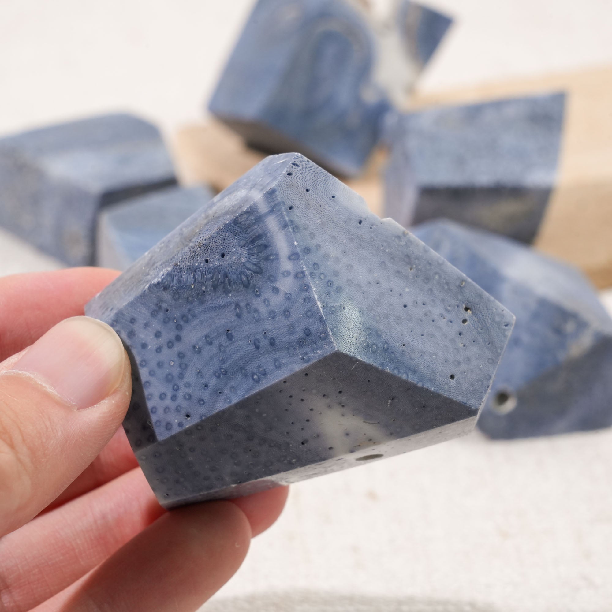 Blue Coral Jade Freeform