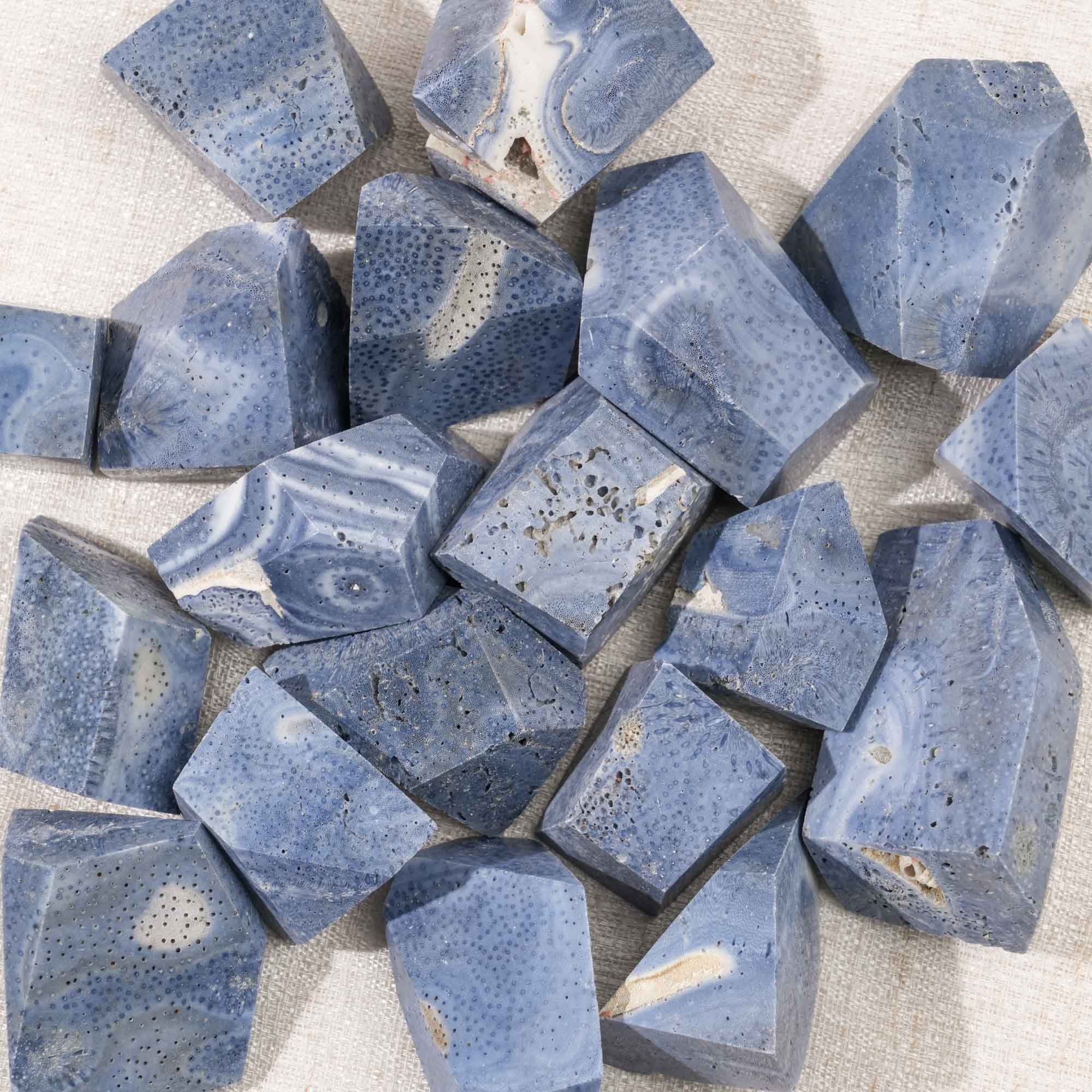 Blue Coral Jade Freeform