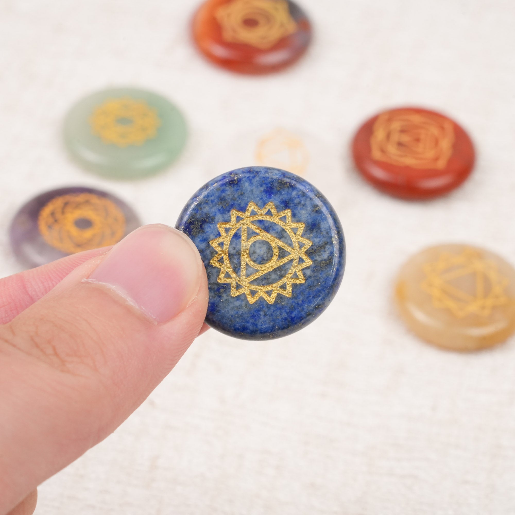 Seven Chakra Crystals Kit