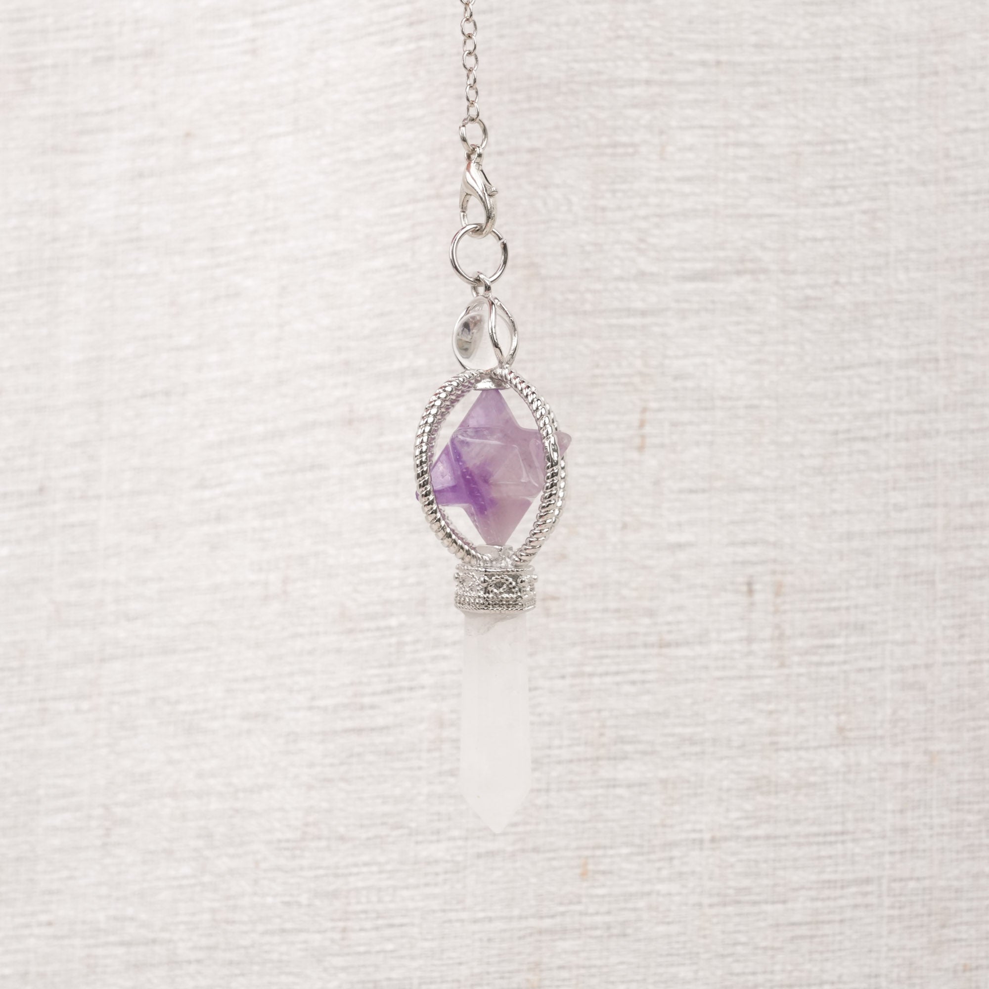 Multi-Material Spinning Merkaba Pendulum