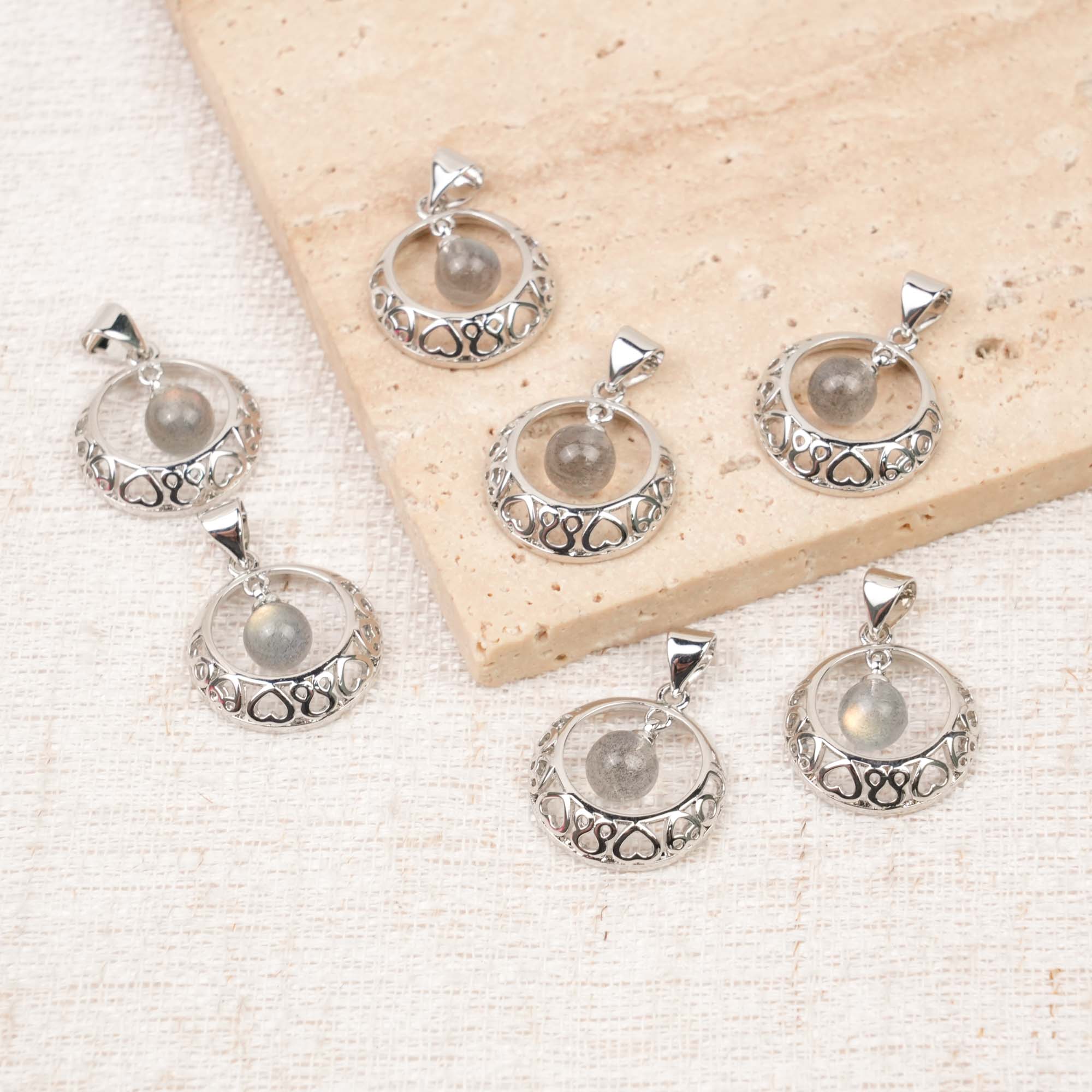 Blue Moonstone Pendant