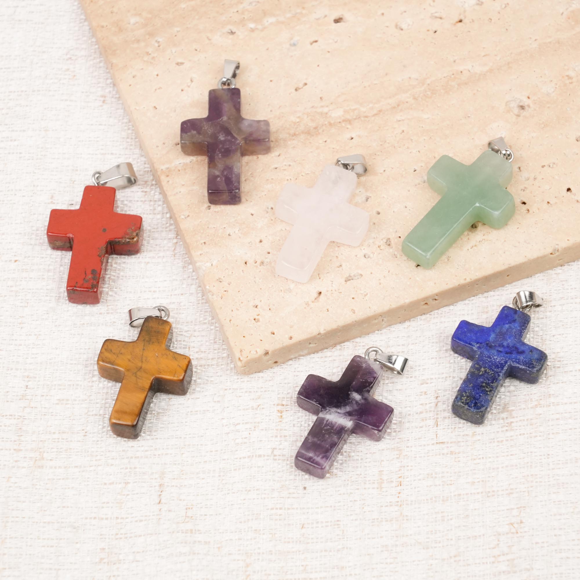 Crystal Cross Pendant