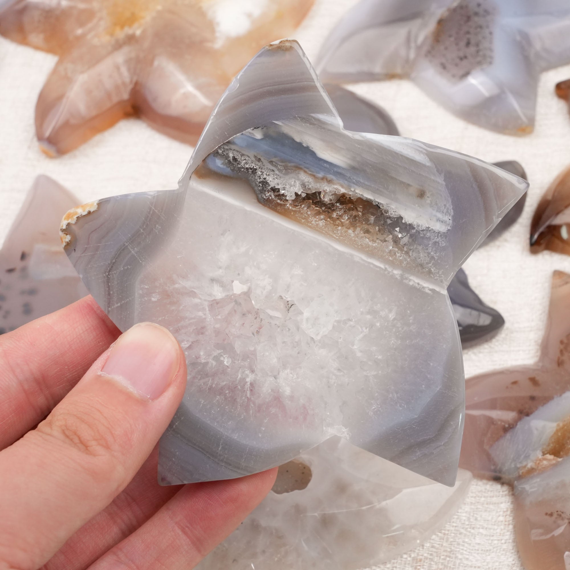 Gray Agate Geode Hisense