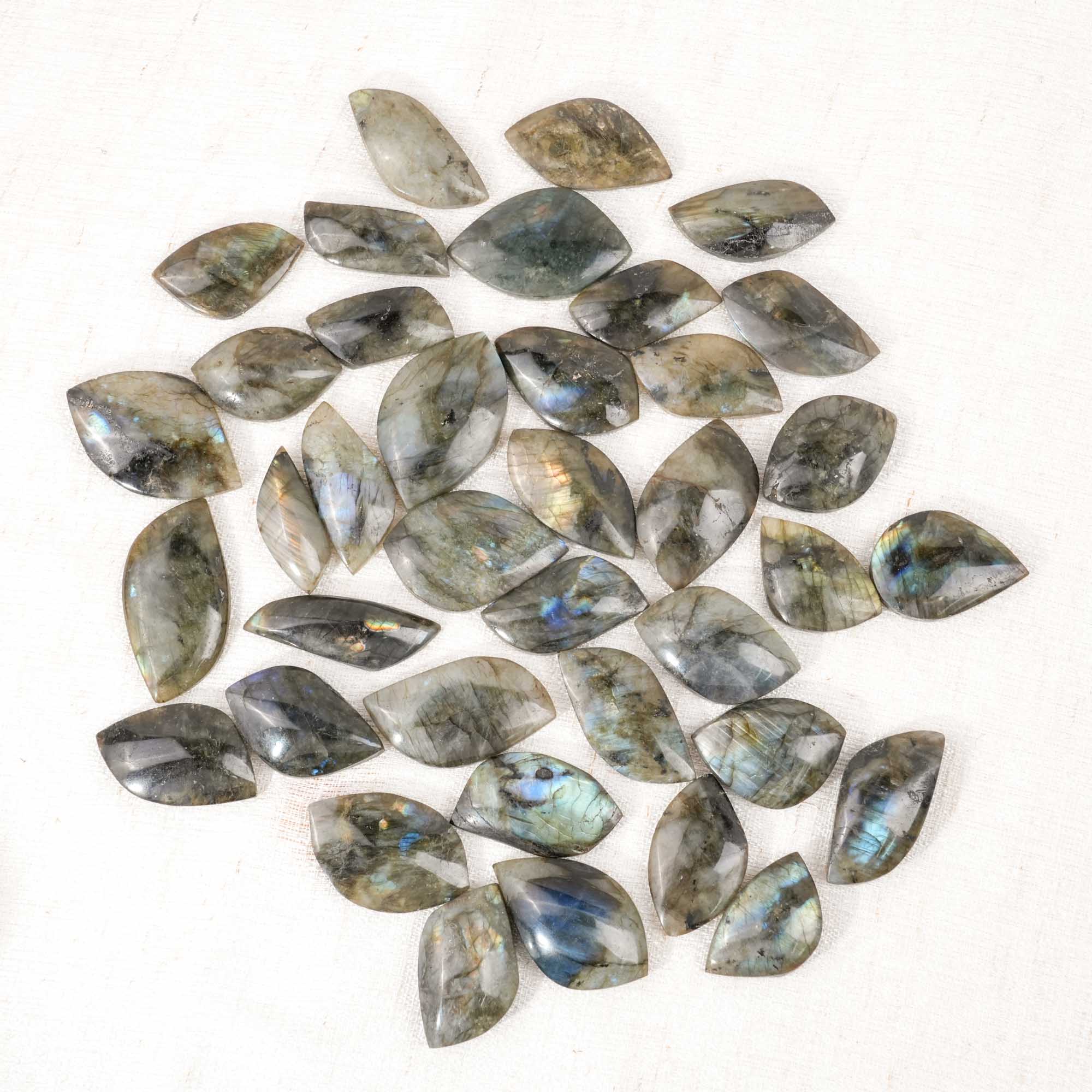 Blue Labradorite Leaves