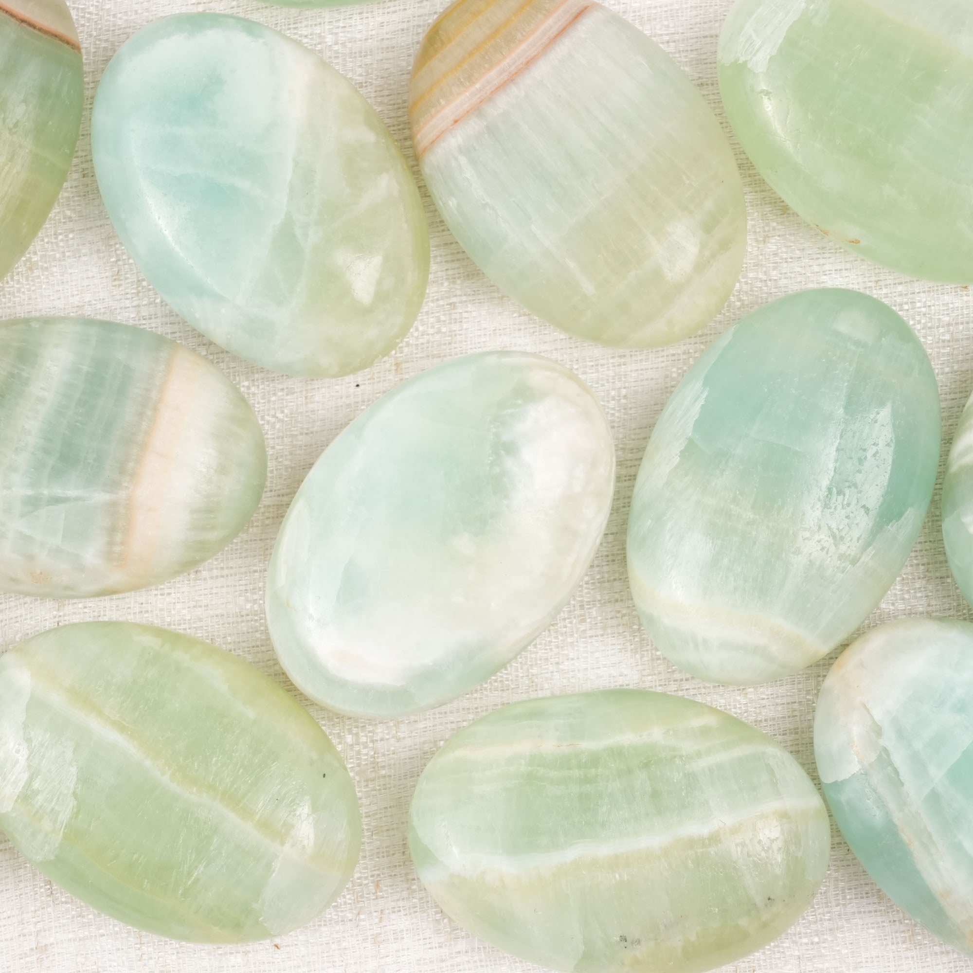 Caribean Calcite Palm Stone