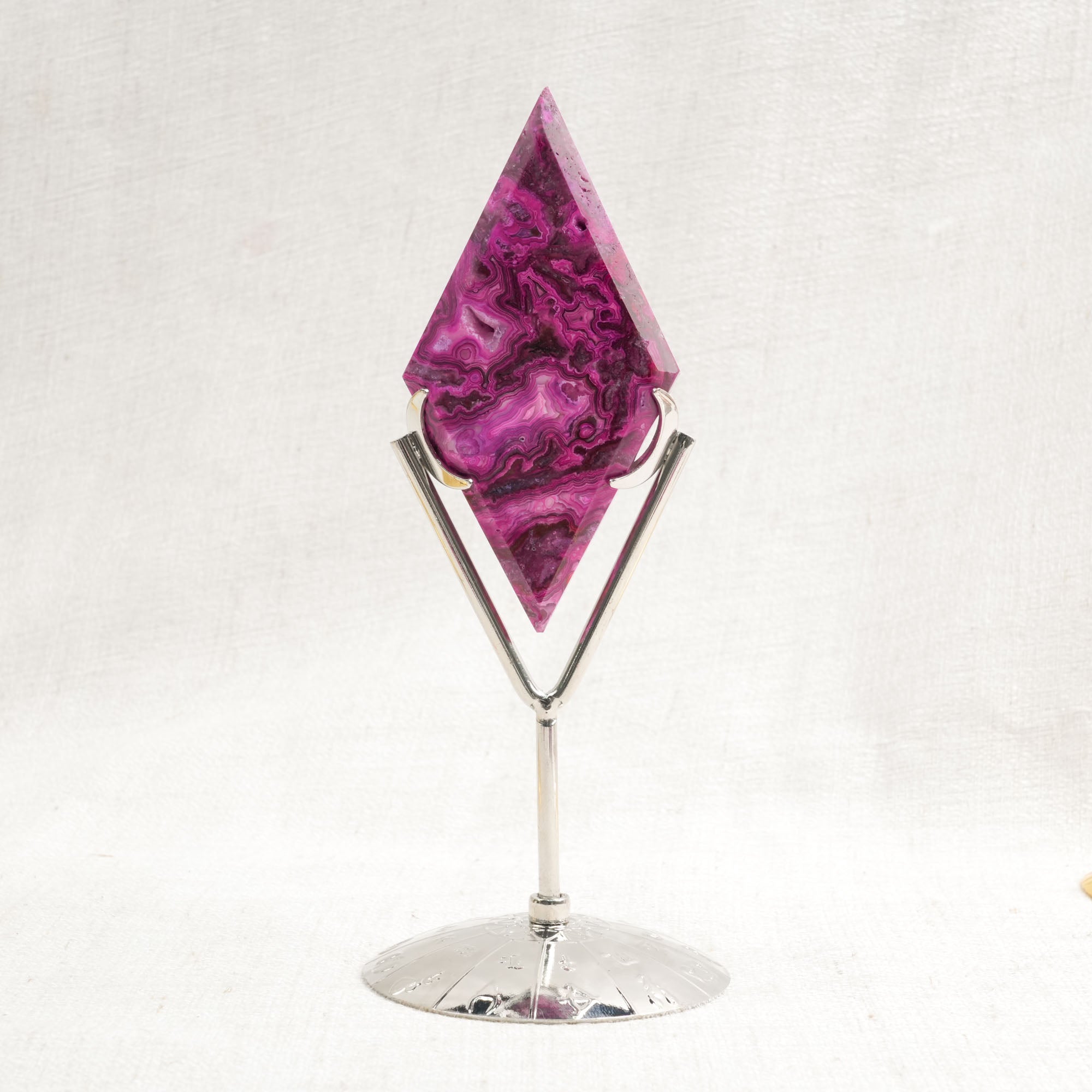 Red Mexico Agate Diamond