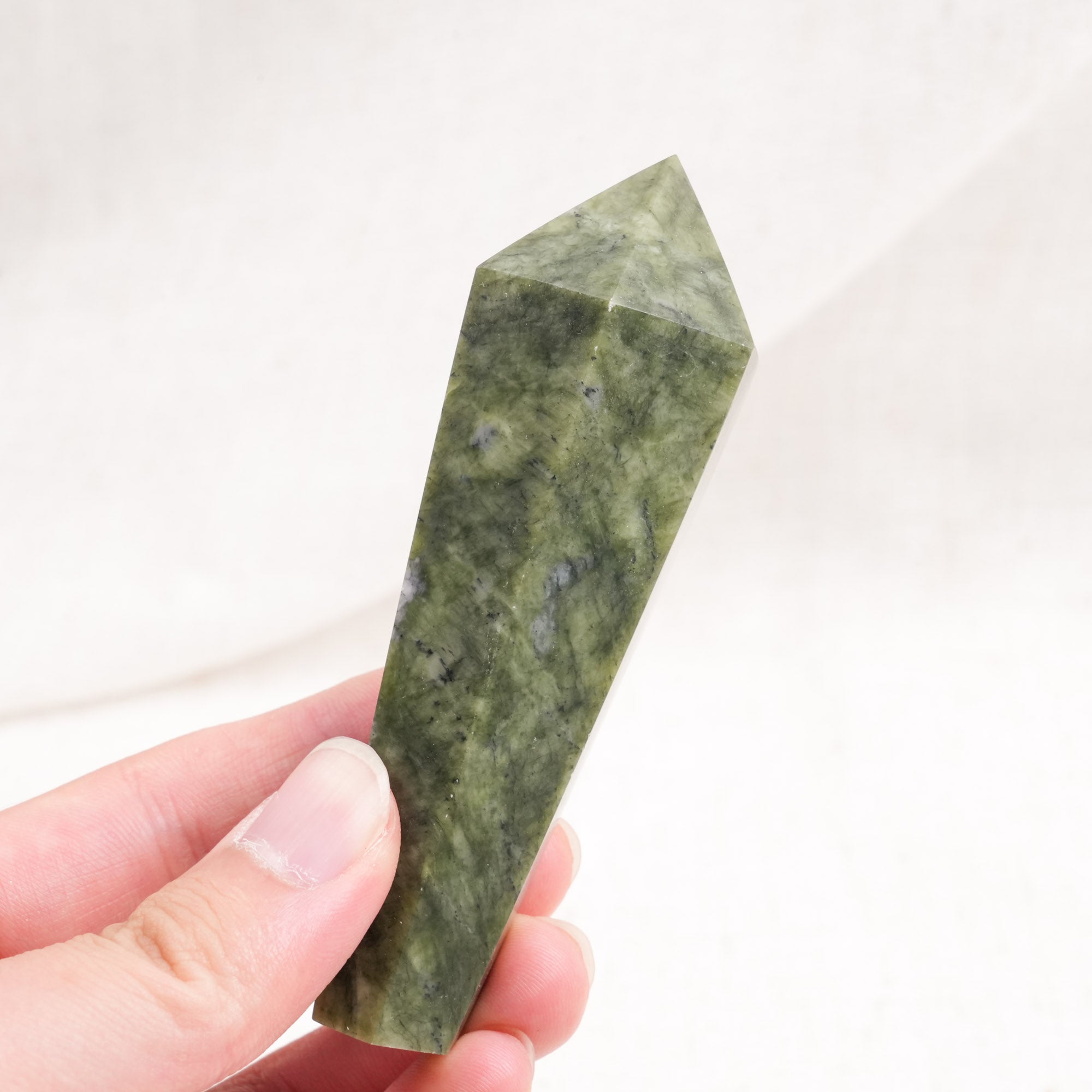 Nephrite Jade Wand Point