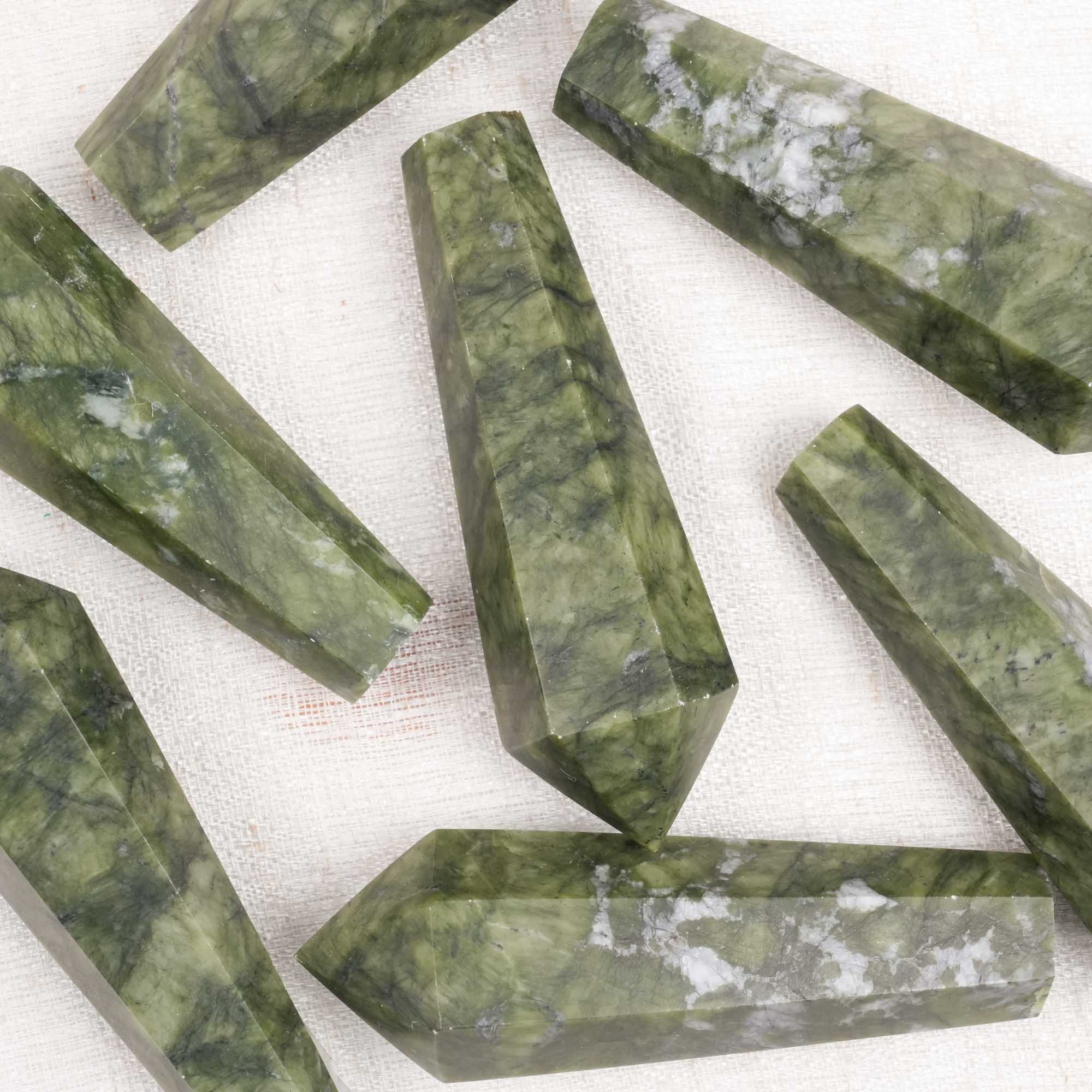 Nephrite Jade Wand Point