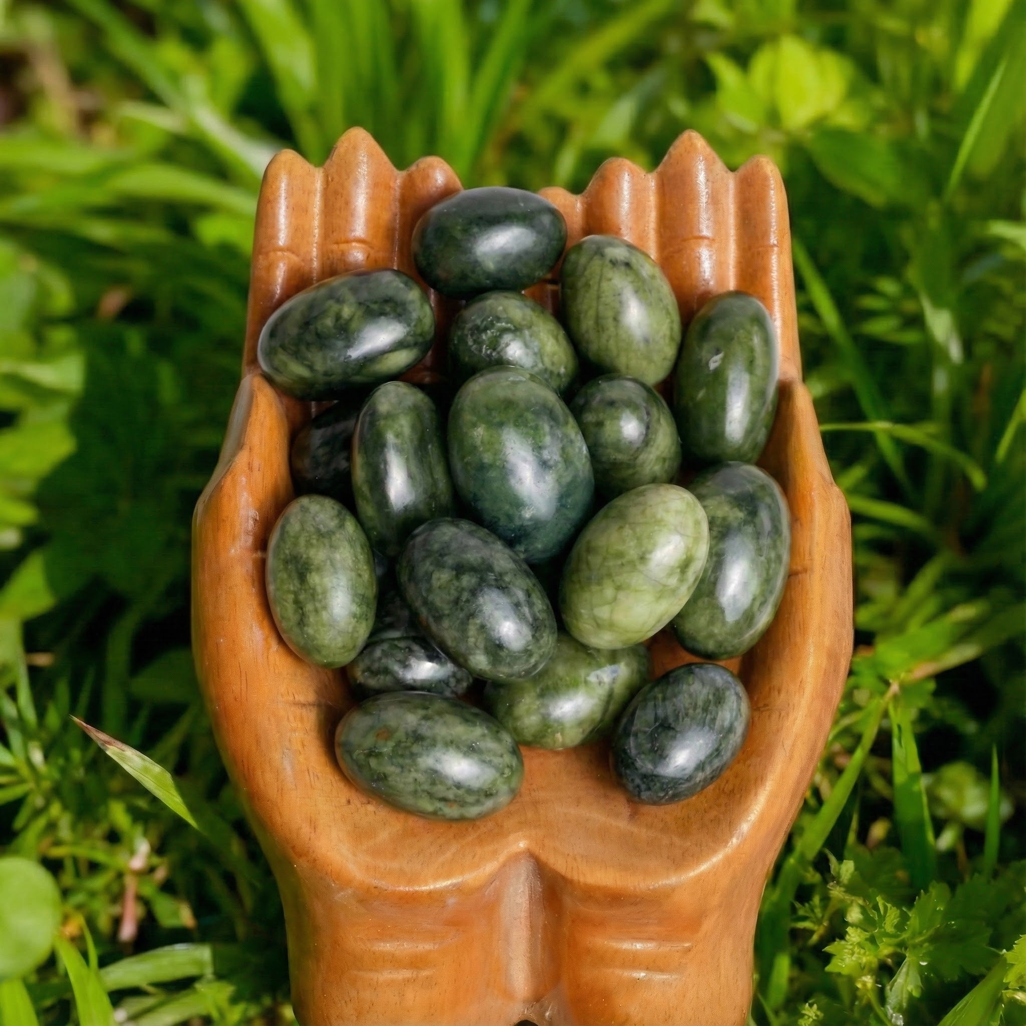 Green Jade Tumble
