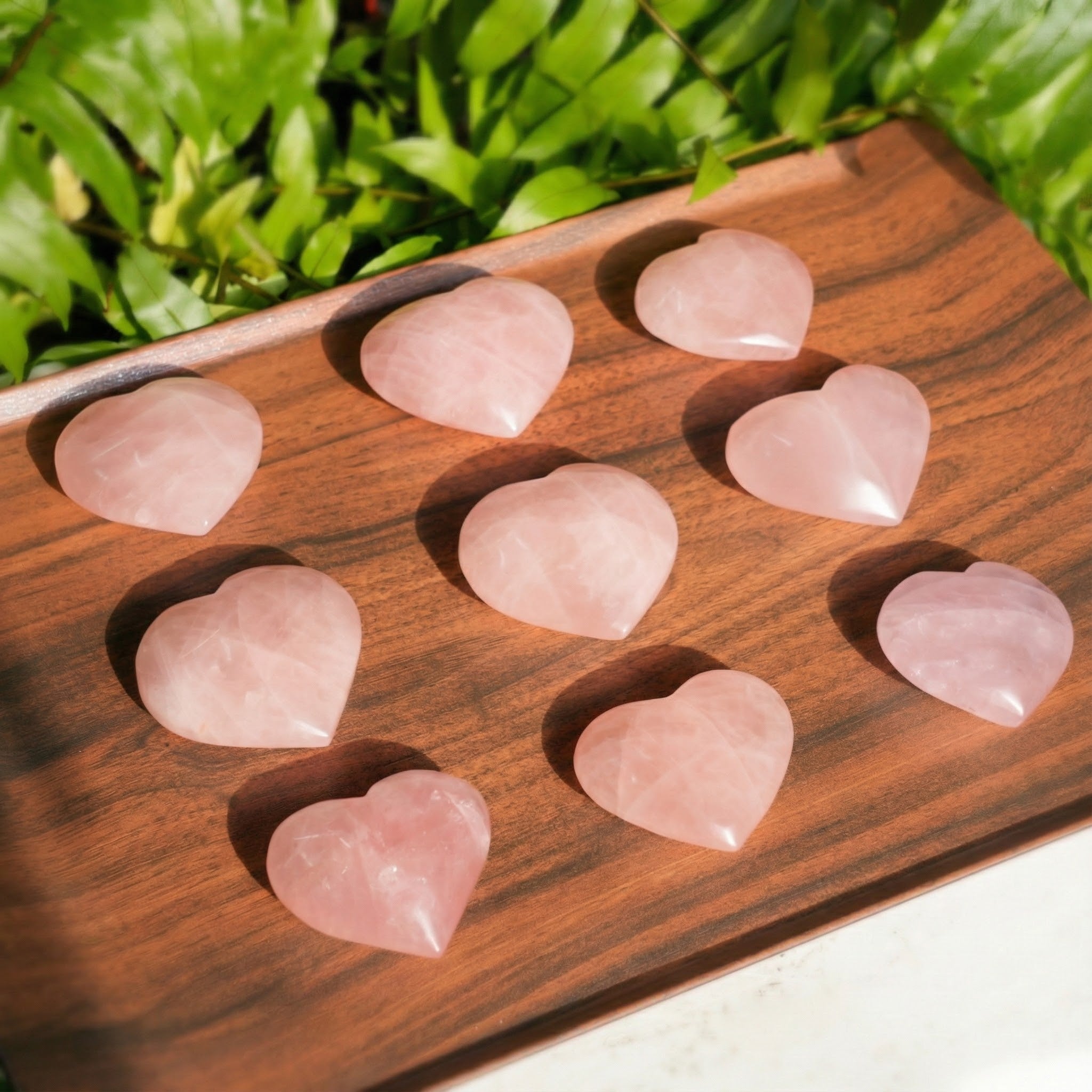 Rose Quartz Heart