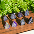 Black and Purple Sardonyx Ornament