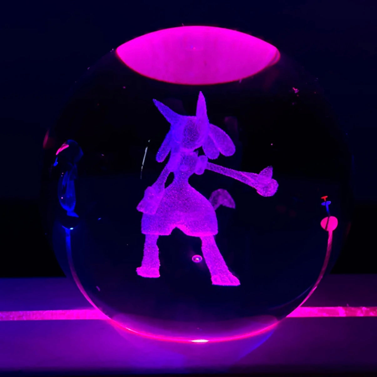 Pokémon 3D Laser Crystal Sphere