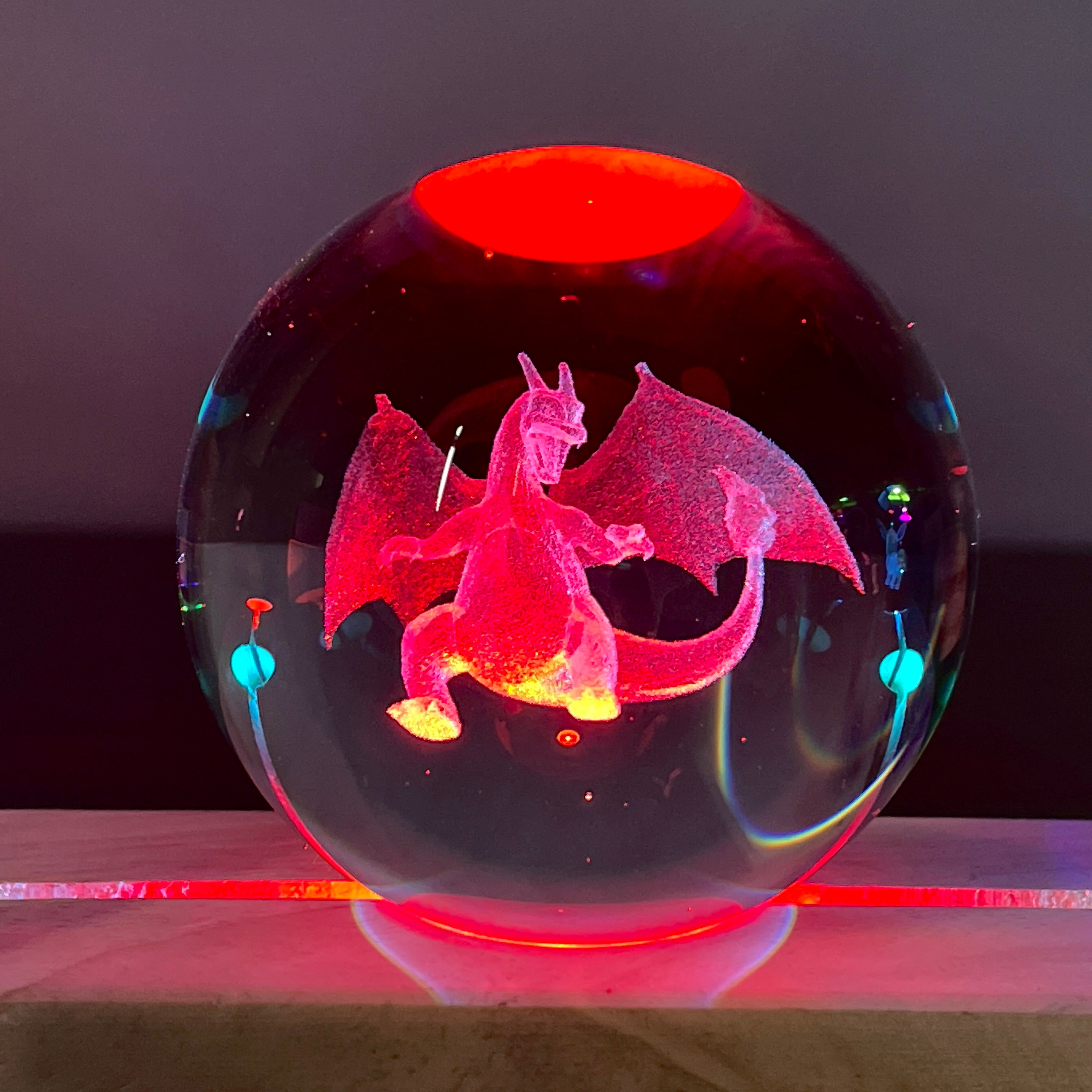 Pokémon 3D Laser Crystal Sphere